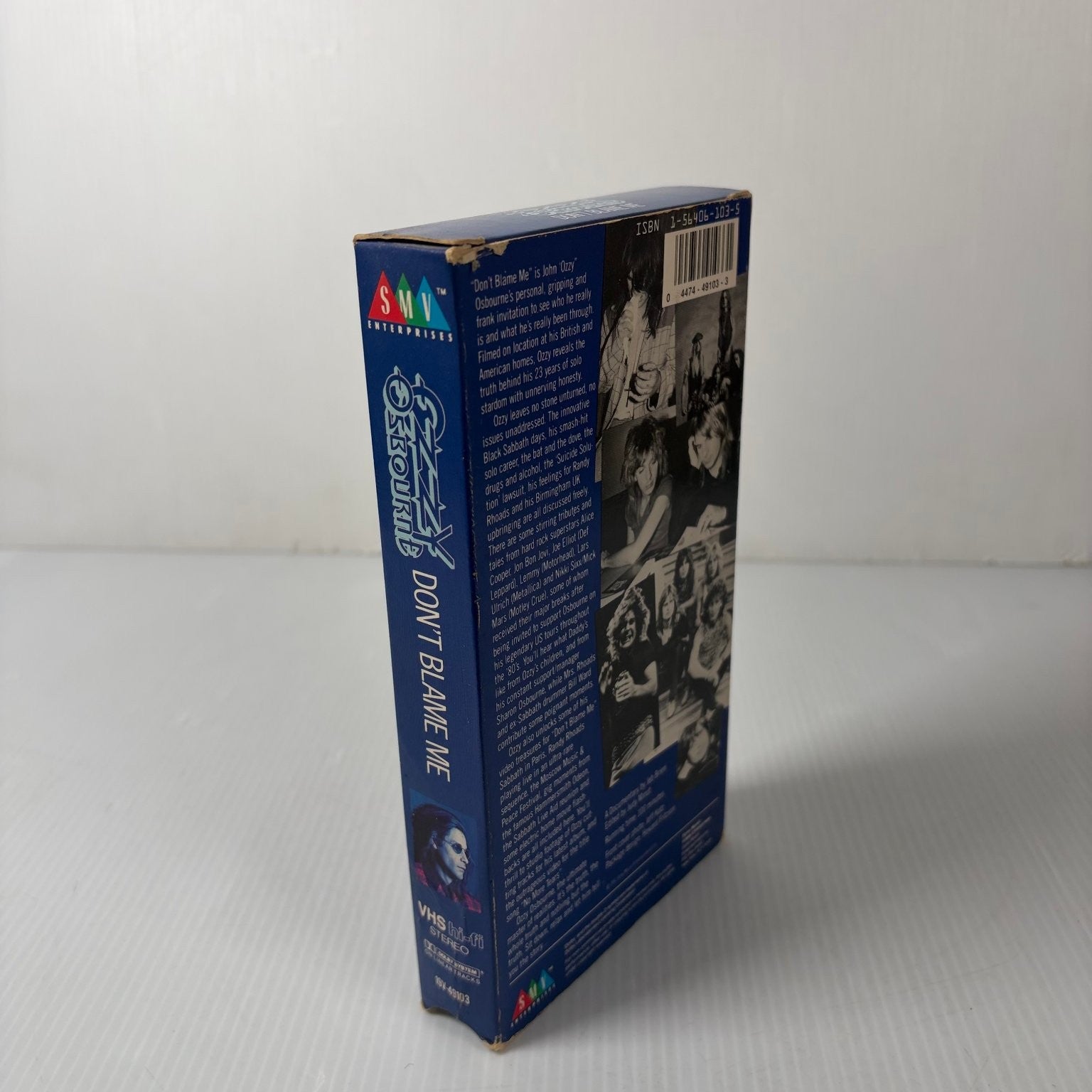 Ozzy Osbourne Don't Blame Me VHS 1991 Music Documentary SMV Heavy Metal
