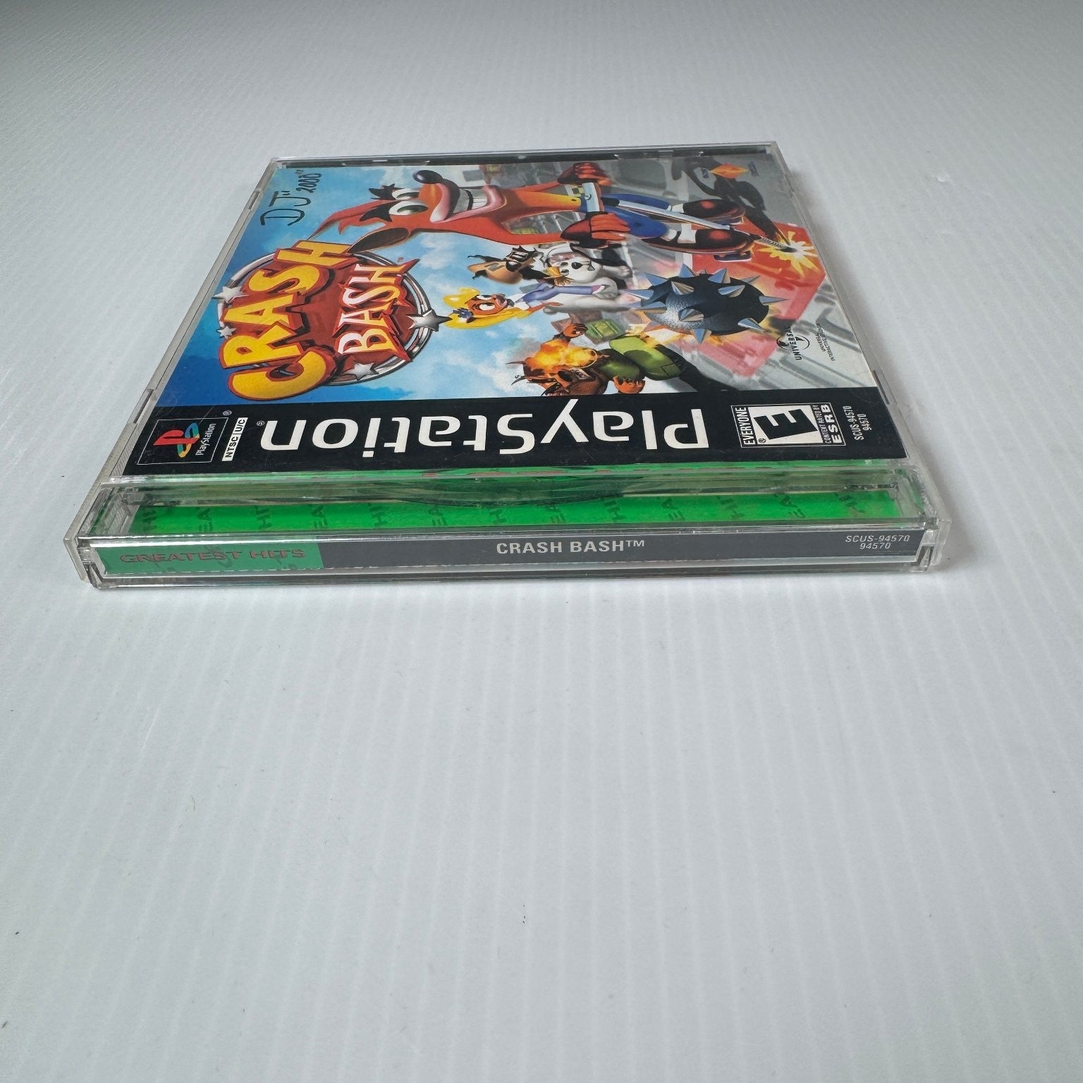 Crash Bash PlayStation Video Game Complete CIB (BL Manual, GH Case)