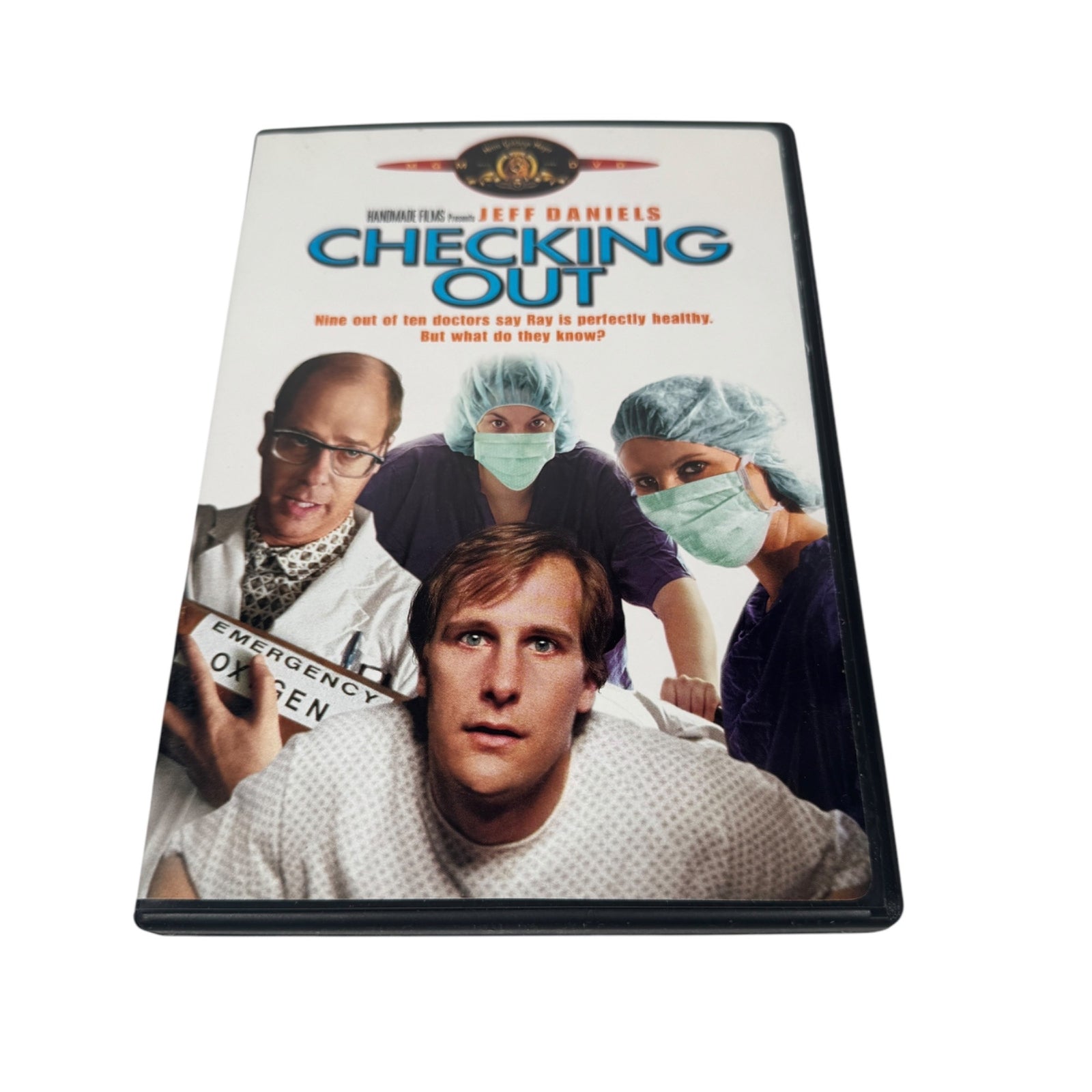 Checking Out Dark Comedy DVD Movie Jeff Daniels Melanie Mayron 1989