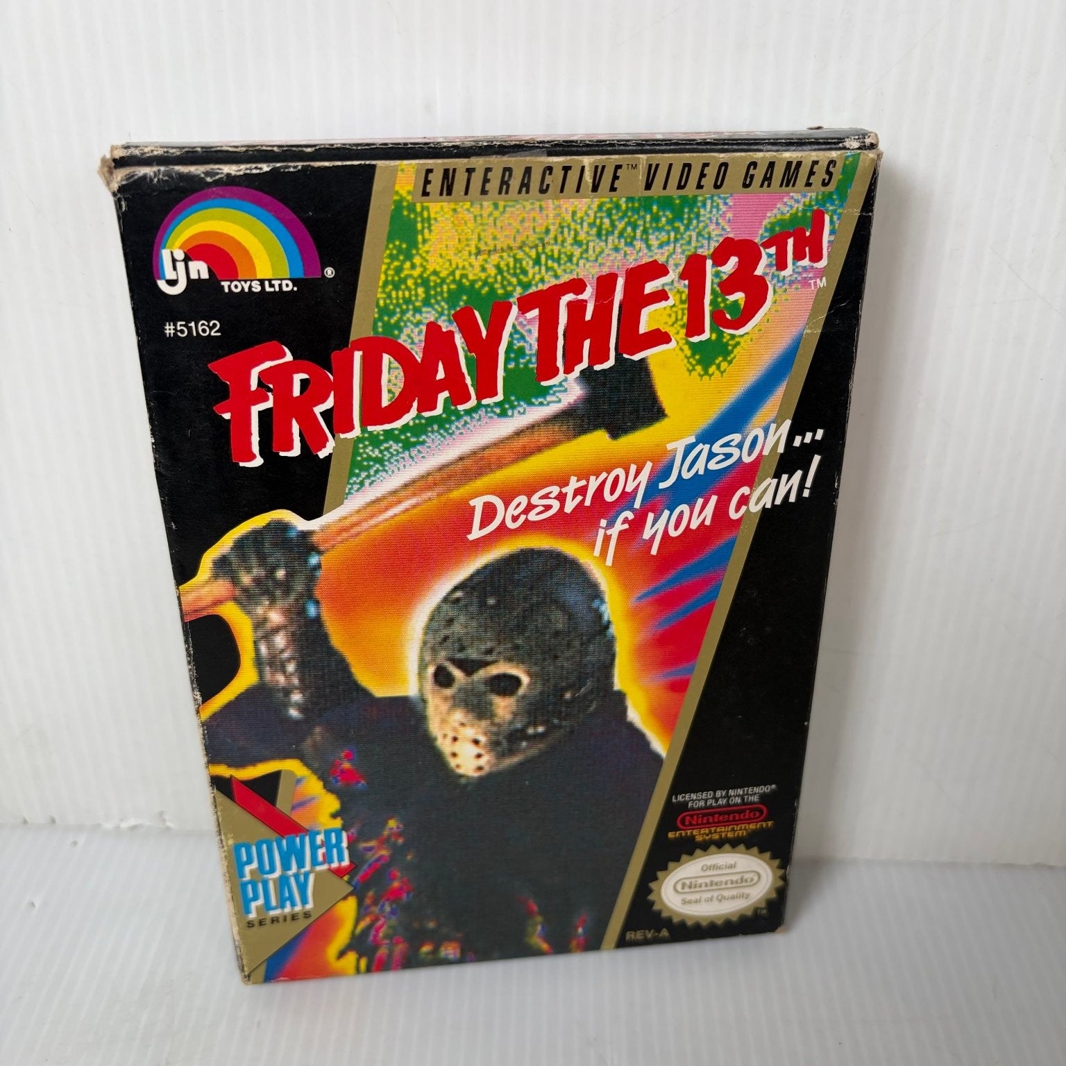 Friday the 13th NES Nintendo Entertainment System Video Game Horror Complete CIB
