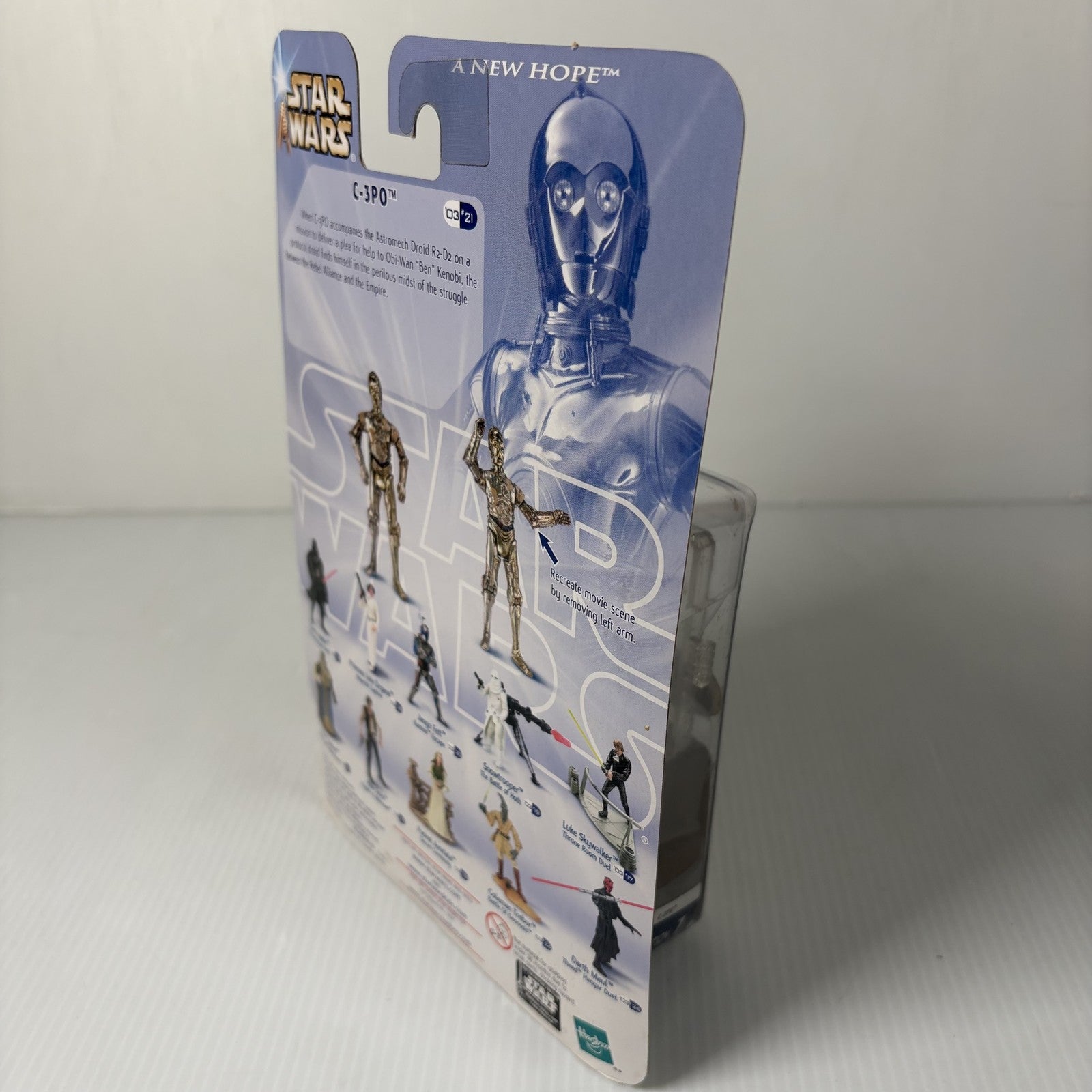 Star Wars C-3PO Tatooine Ambush Action Figure Hasbro A New Hope Removable Arm