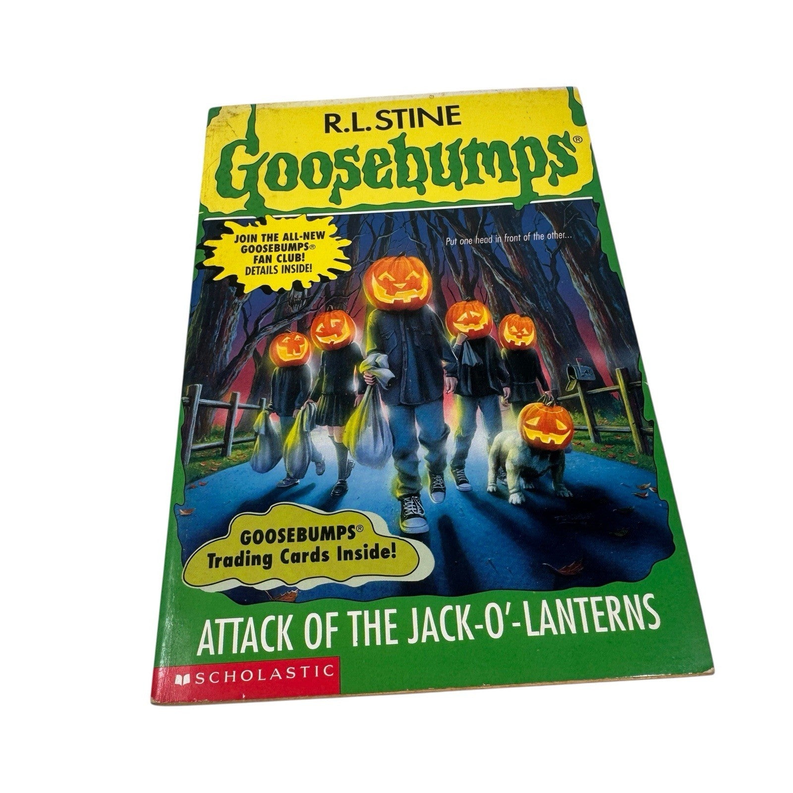 Attack Of The Jack-O’-Lanterns First Print With Bookmark And Trading Cards