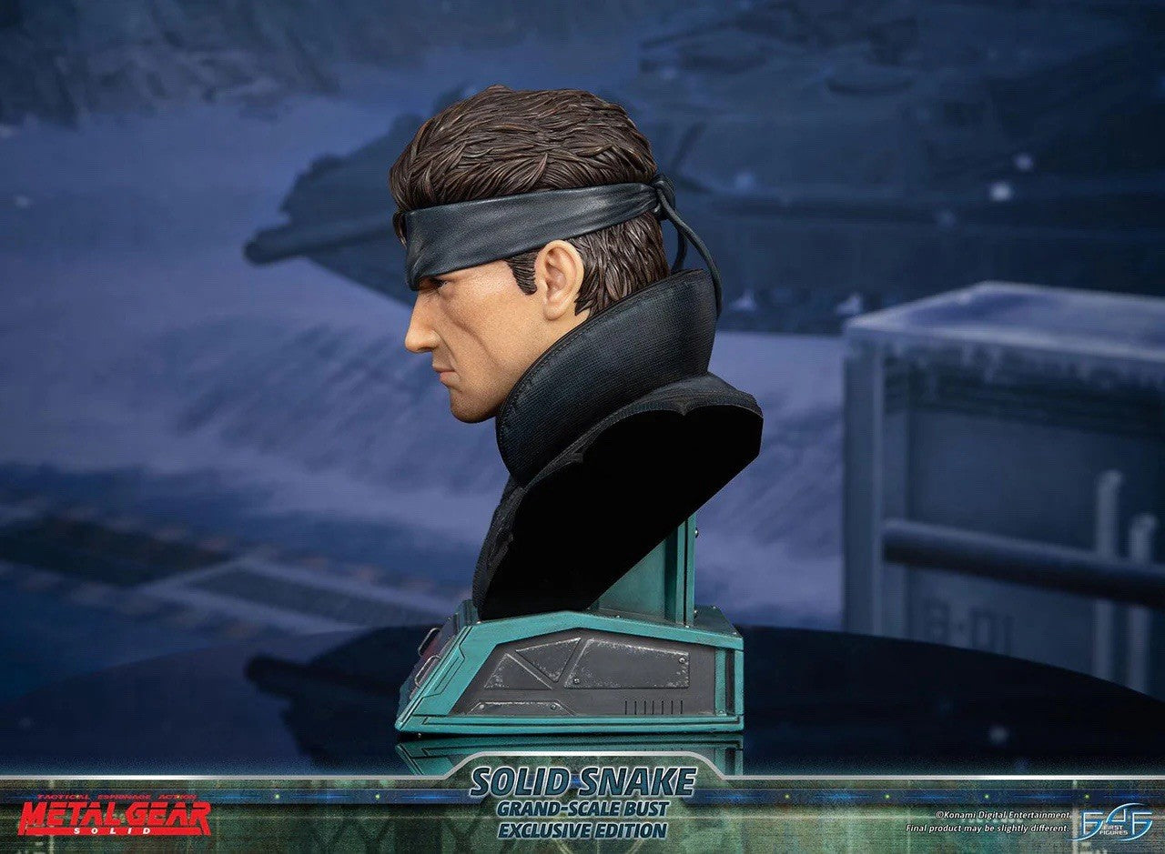 First 4 Figures Metal Gear Solid Solid Snake Grand Scale Bust Standard Polyresin