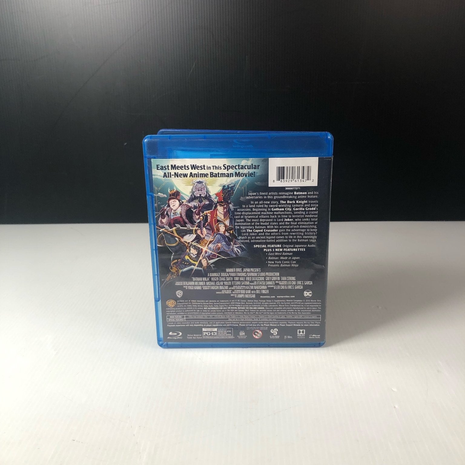 Batman Ninja Blu-ray 2018 DC Animated Movie Joker Harley Quinn Anime