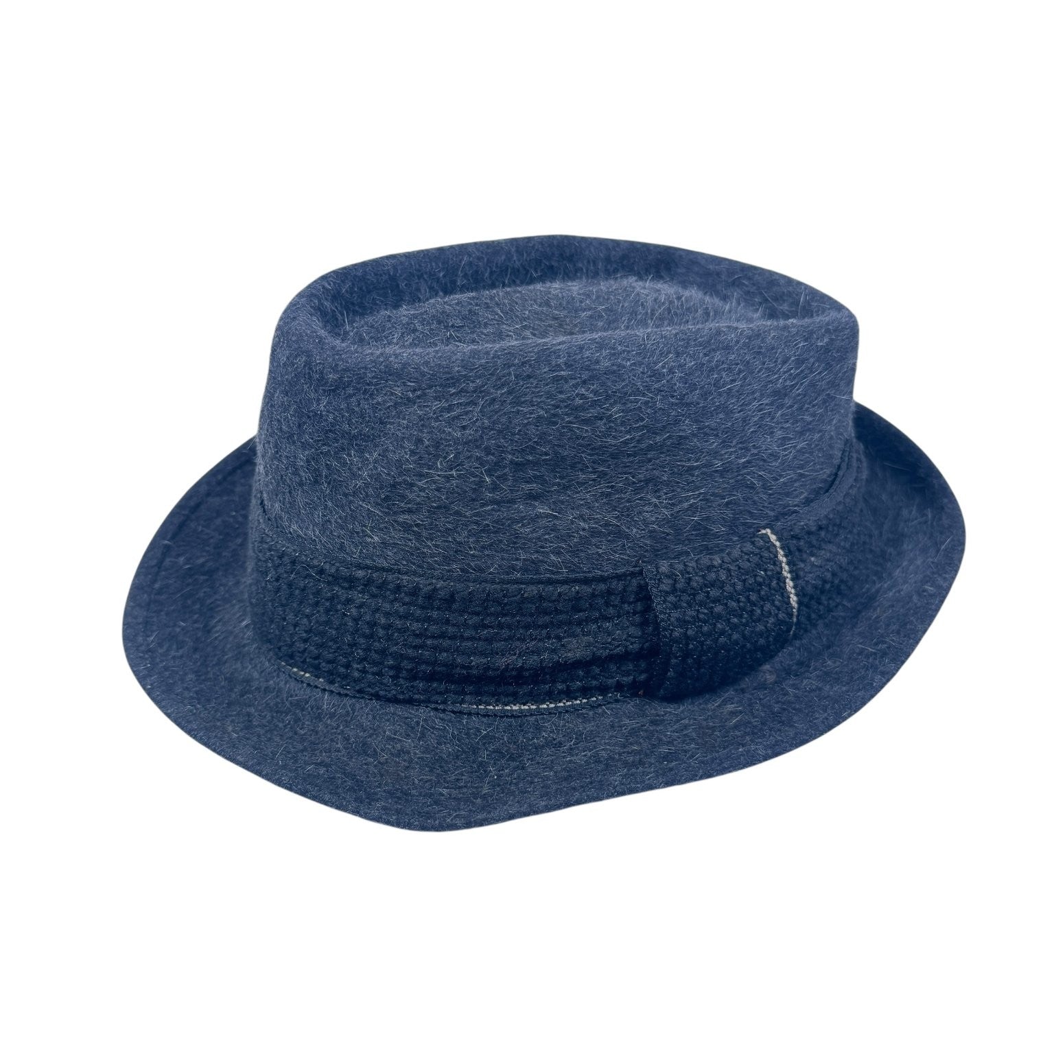 Vintage Royal Stetson Men's Fedora Hat Grey Fur Classic Style Hager's Allentown