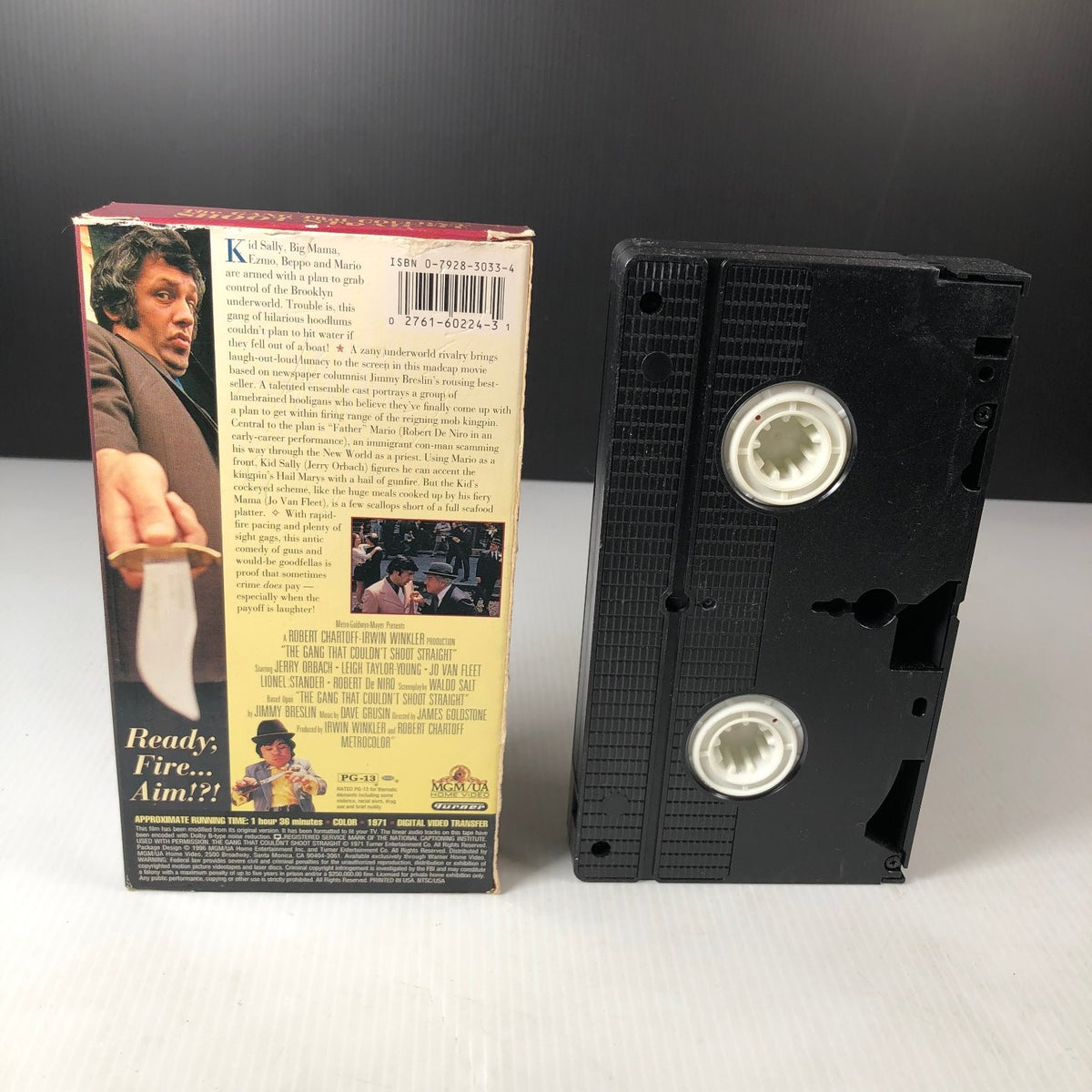 The Gang That Couldn't Shoot Straight VHS 1971 Comedy Rare Robert Deniro