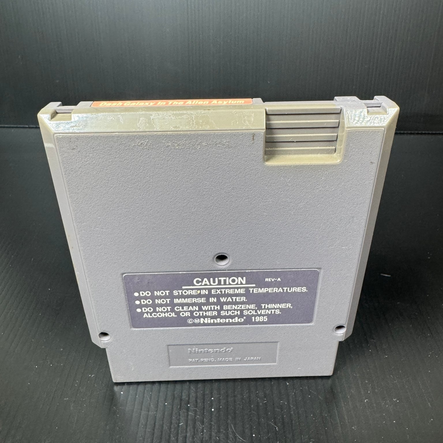 Dash Galaxy In The Alien Asylum NES Nintendo Video Game Platformer