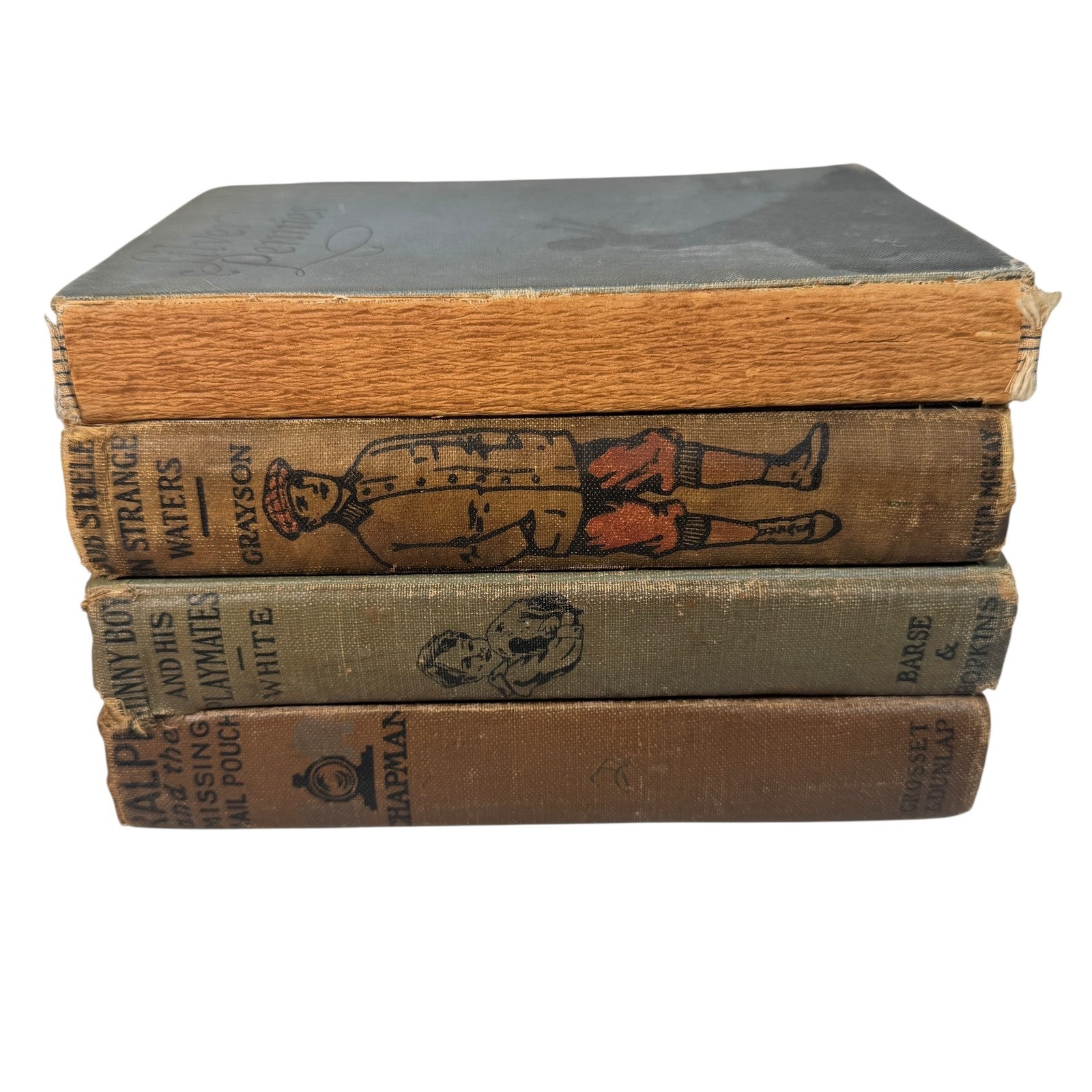 Pre-War 1920s Hardcover Boys Adventure Book Lot Some 1st Prints Sunny boy & More