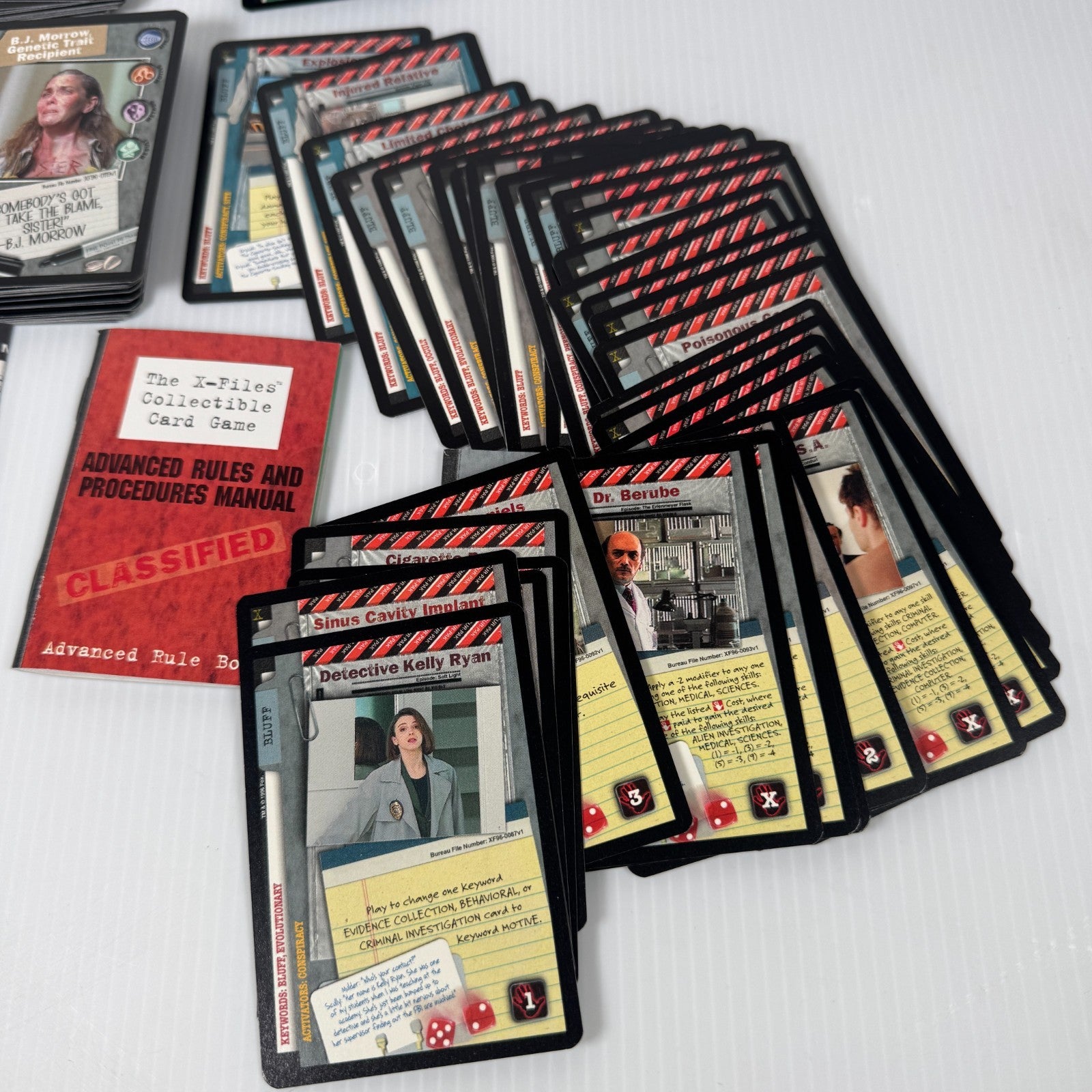 Huge X-Files CCG Lot Premiere Set (349/354), 17 TTIOT Cards & 101361 Expansion