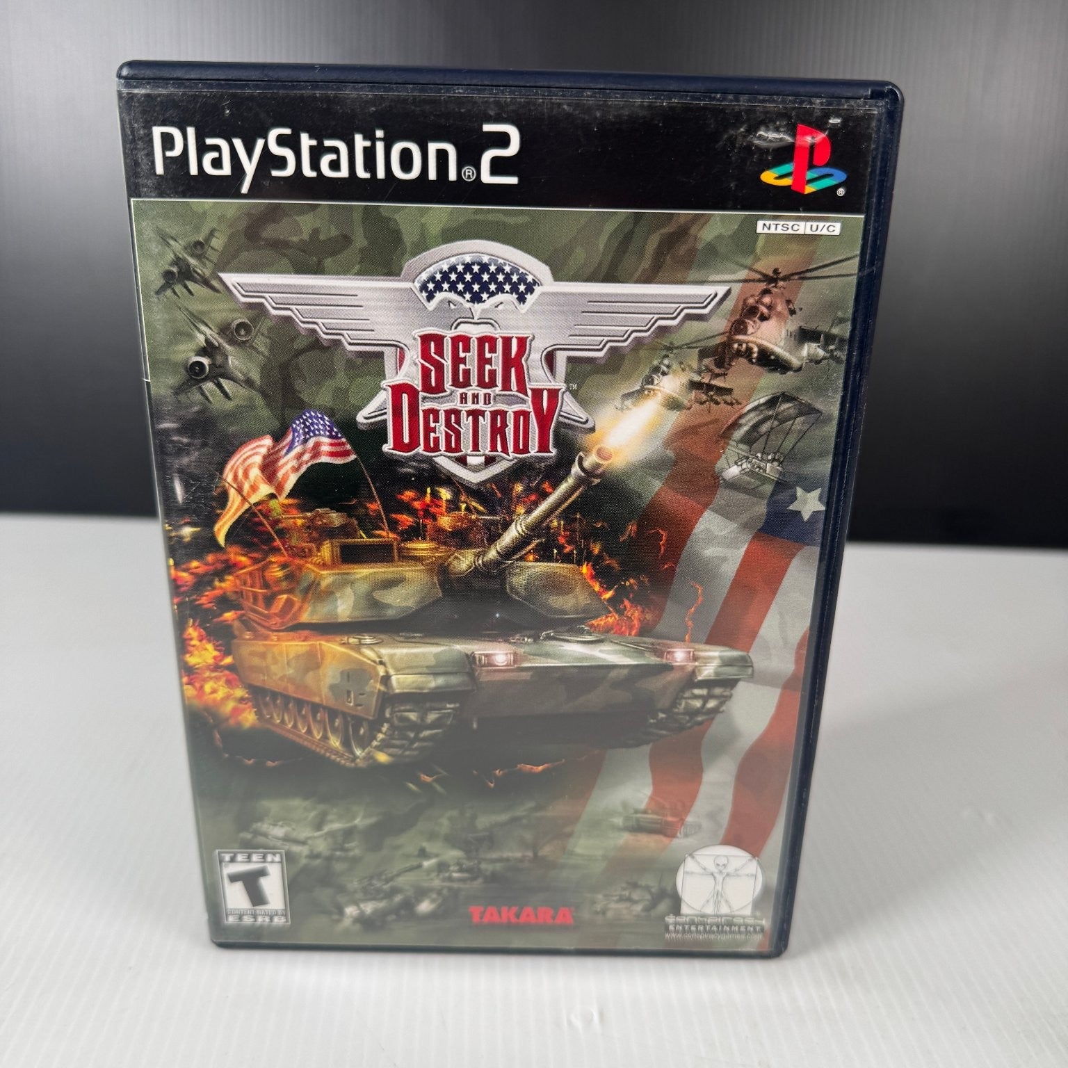 Seek and Destroy PlayStation 2 Video Game Tactical Combat Complete CIB
