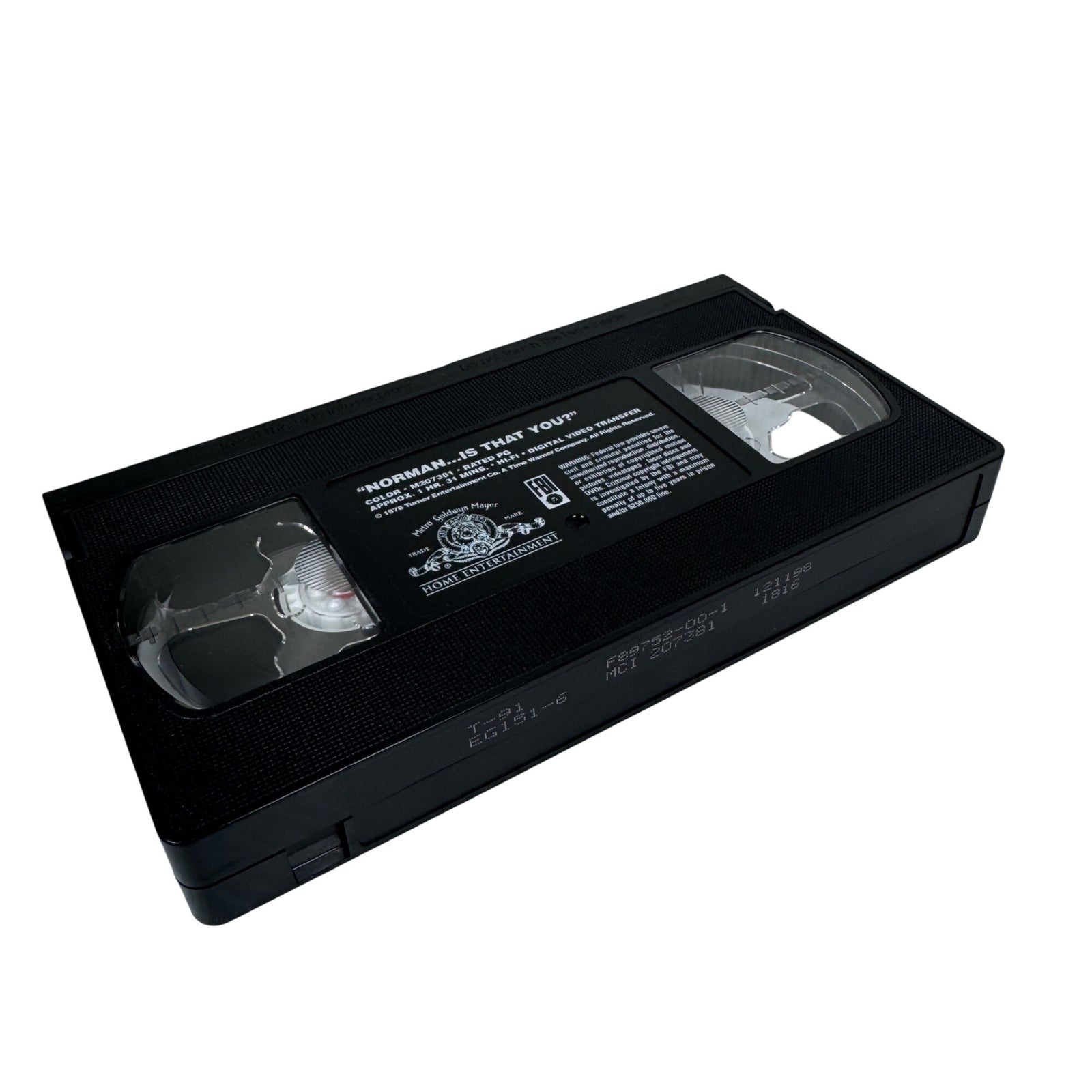 Norman Is That You VHS Rare Cult Comedy Movie Redd Foxx Pearl Bailey Soul Cinema