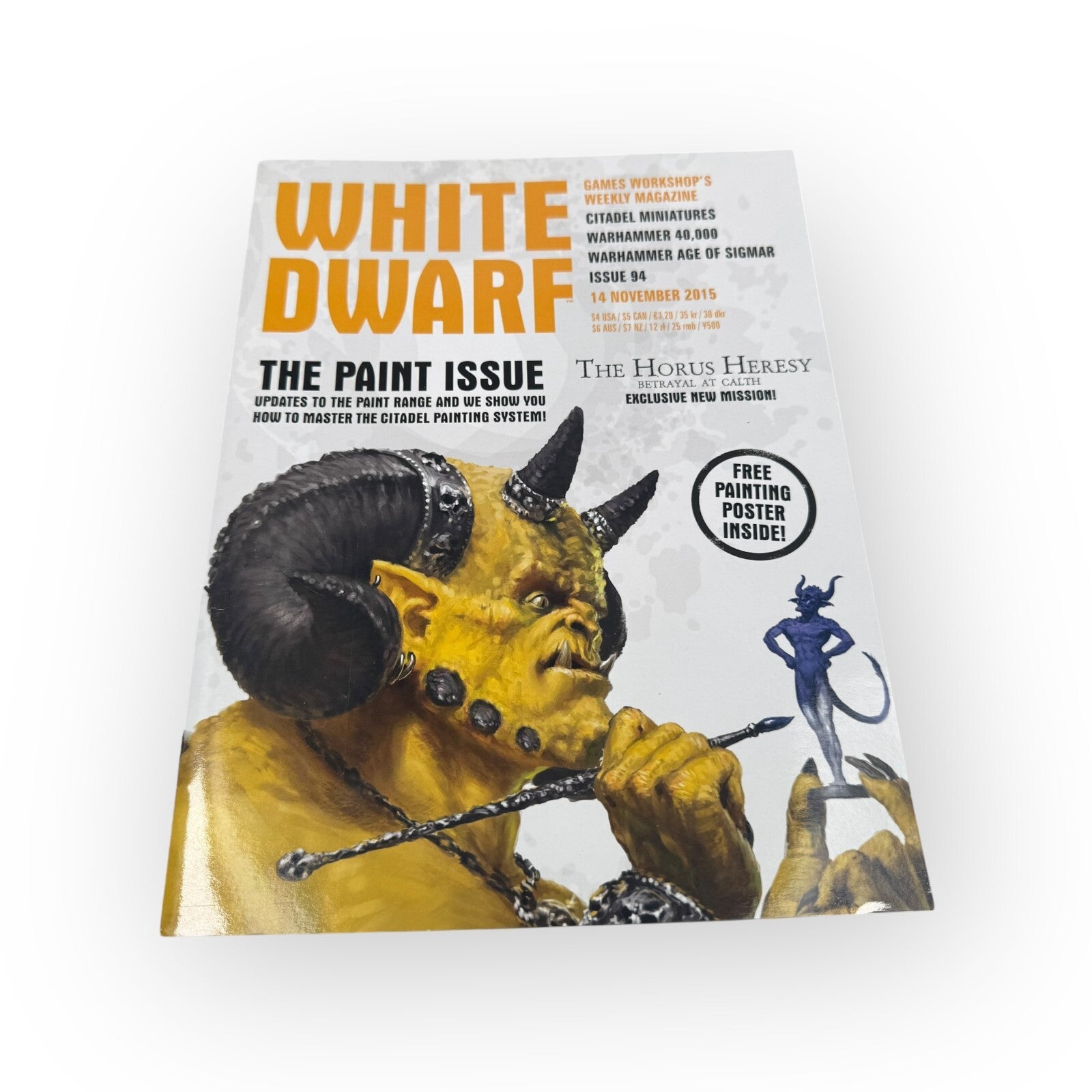 Games Workshop White Dwarf Magazine Mixed Years 7 Issues 2016-2022