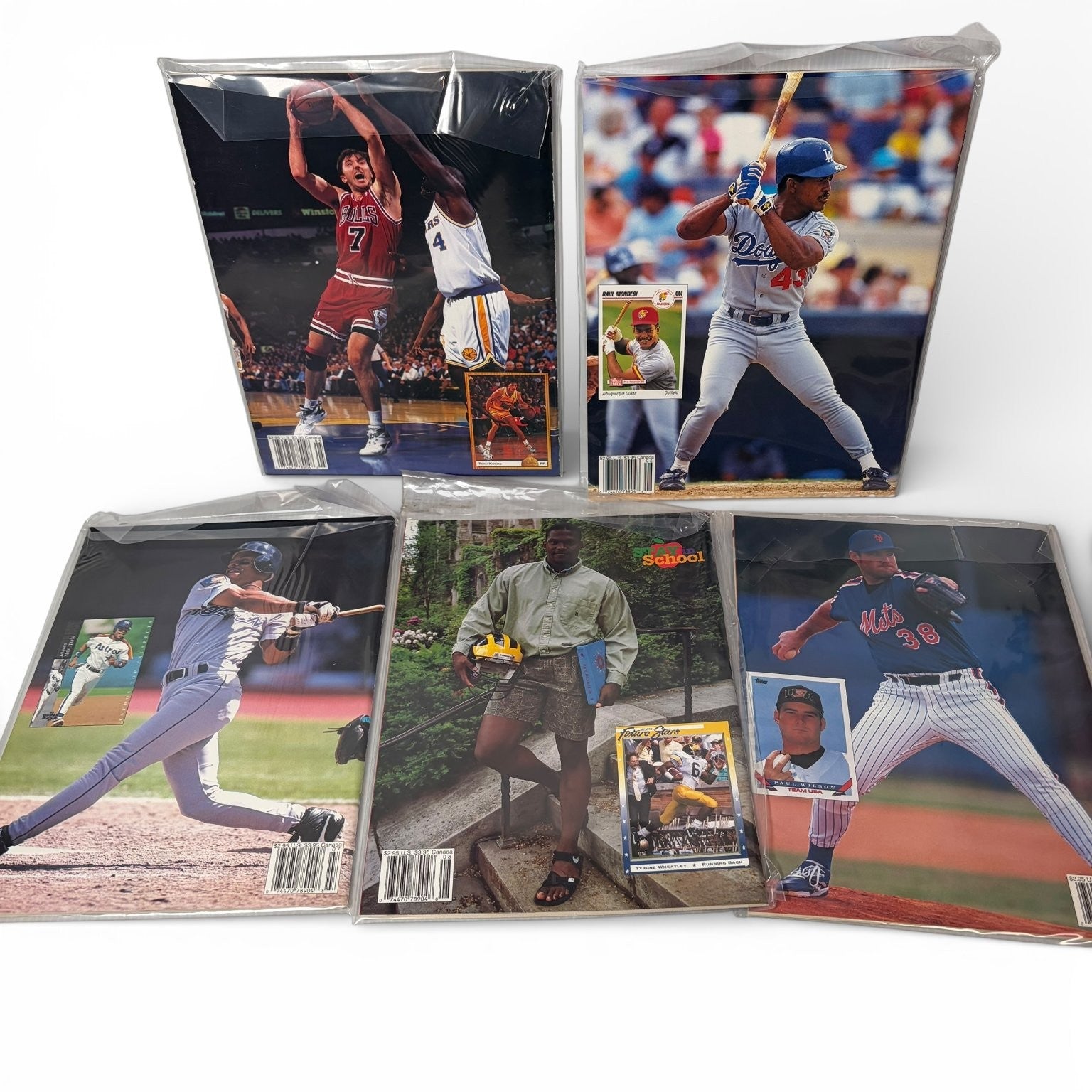 90s Beckett Focus on Future Stars Magazine Lot of 17 Shaq Chipper Jones Grant