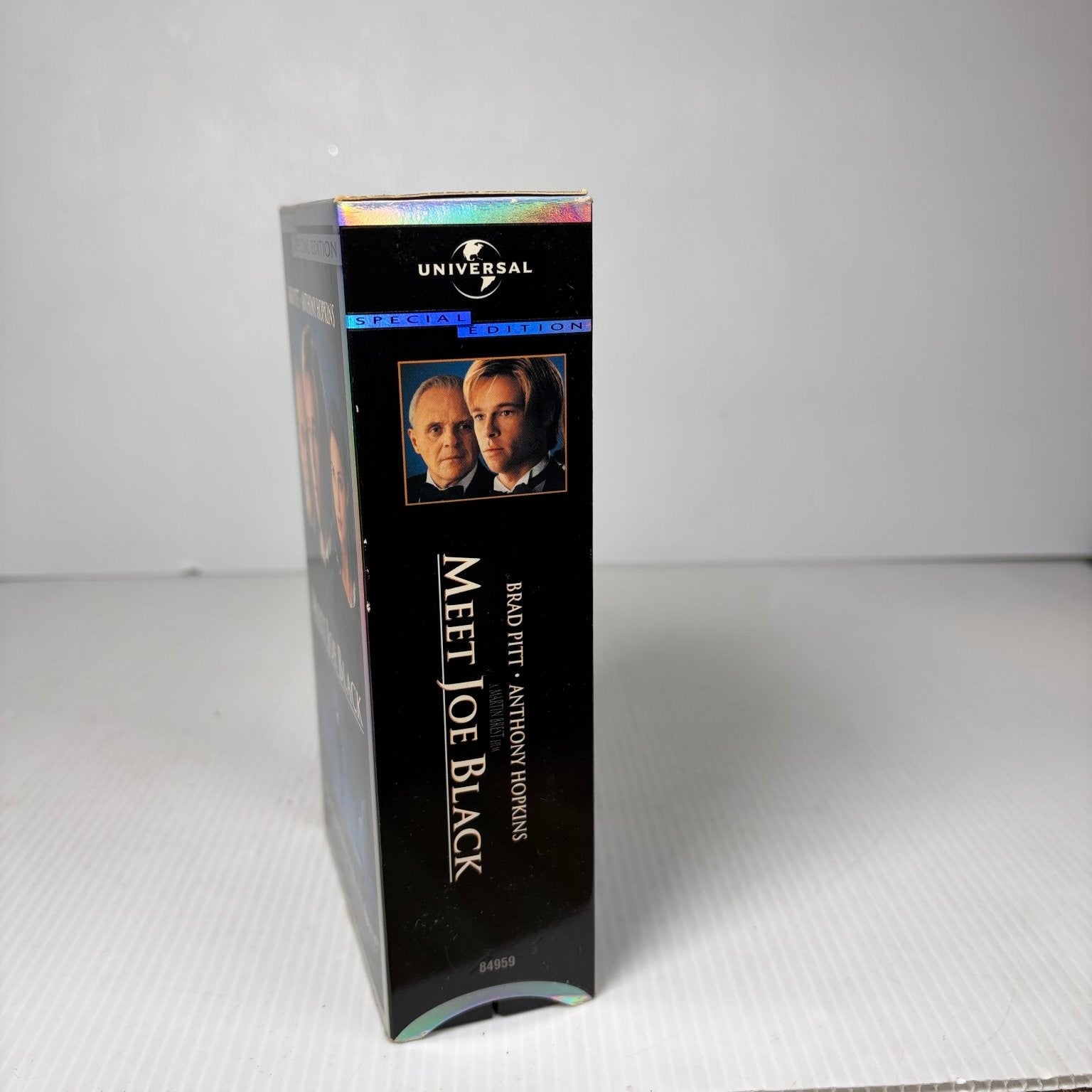Meet Joe Black VHS 1998 Drama Special Edition Holographic Brad Pitt Universal