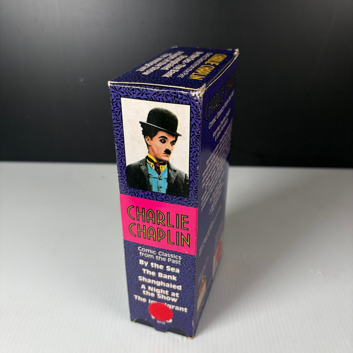 Charlie Chaplin Comic Classics from the Past VHS Silent Comedy Front Row