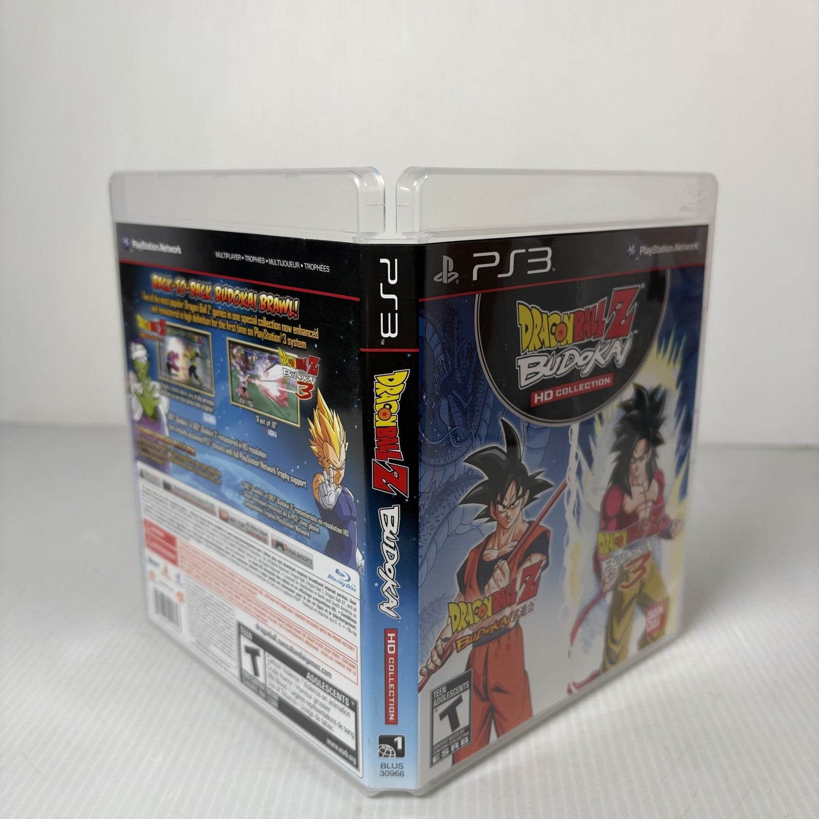 Dragon Ball Z Budokai HD Collection Sony PlayStation 3 PS3 Fighting Game