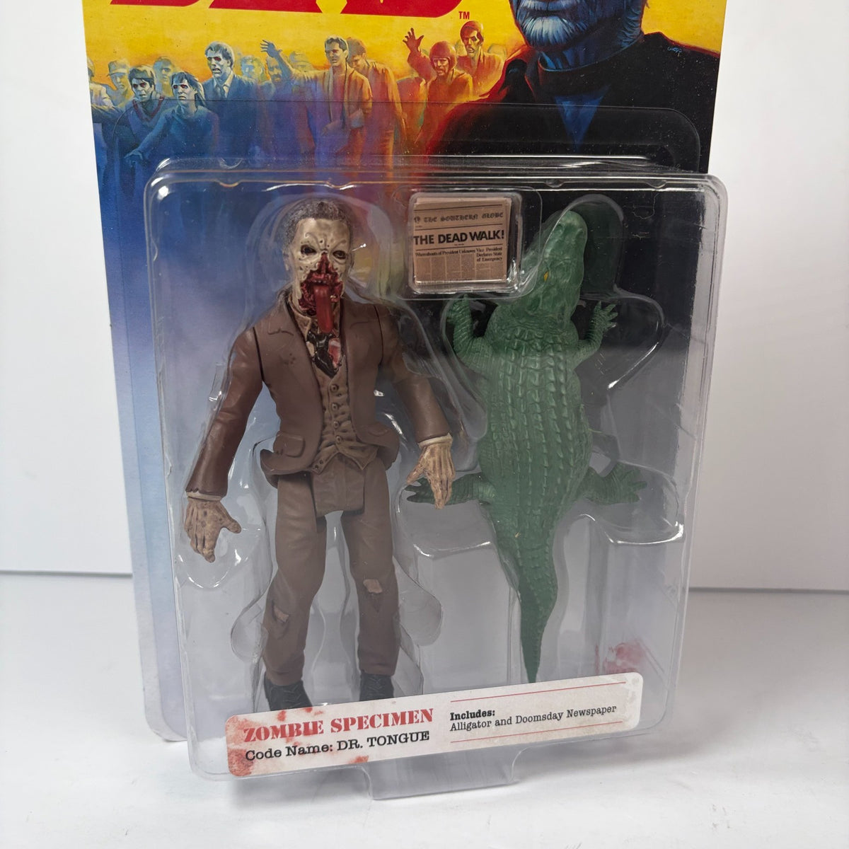 Day of the Dead Dr. Tongue 5 Inch Action Figure w/ Gator Trick or Treat Studios