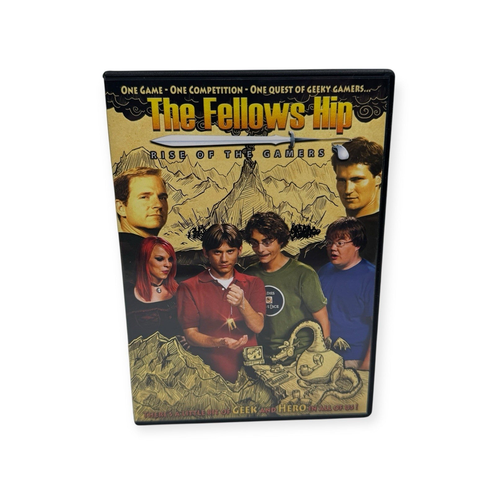 The Fellows Hip Rise Of The Gamers Dvd OOP Rare Dvd By Opening Act