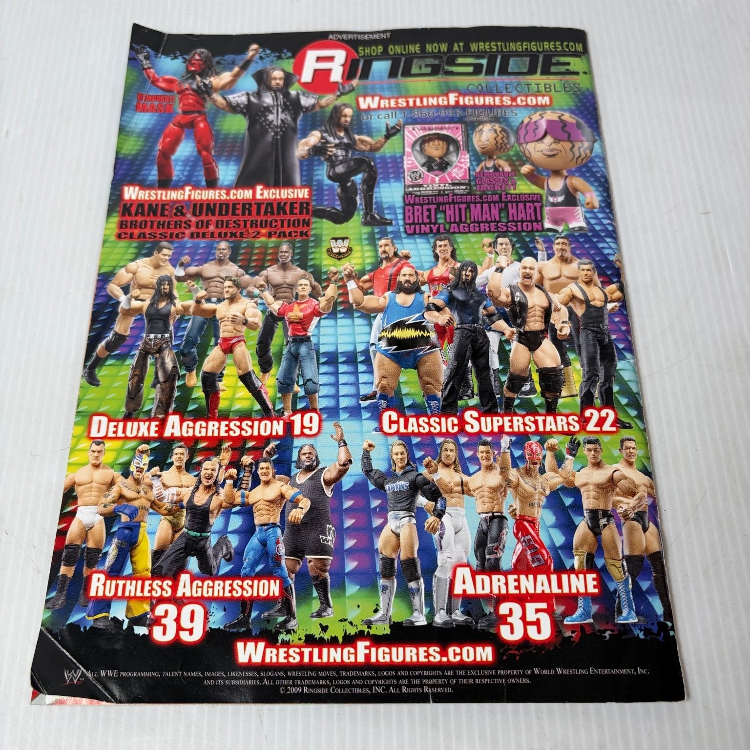 WWE Kids Magazine March 2009 Wrestlemania 25 Anniversary Wrestling