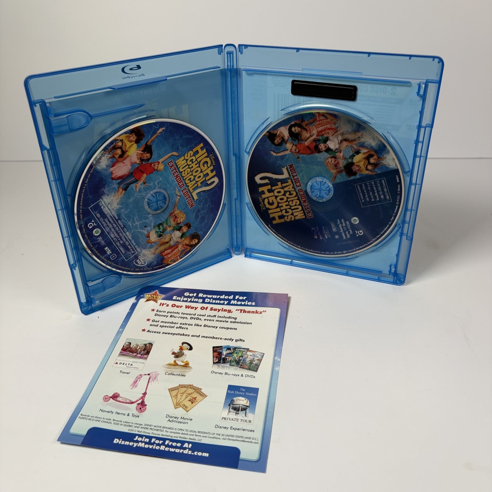 High School Musical 2 Extended Edition Blu-ray + DVD 2-Disc Combo Pack Disney
