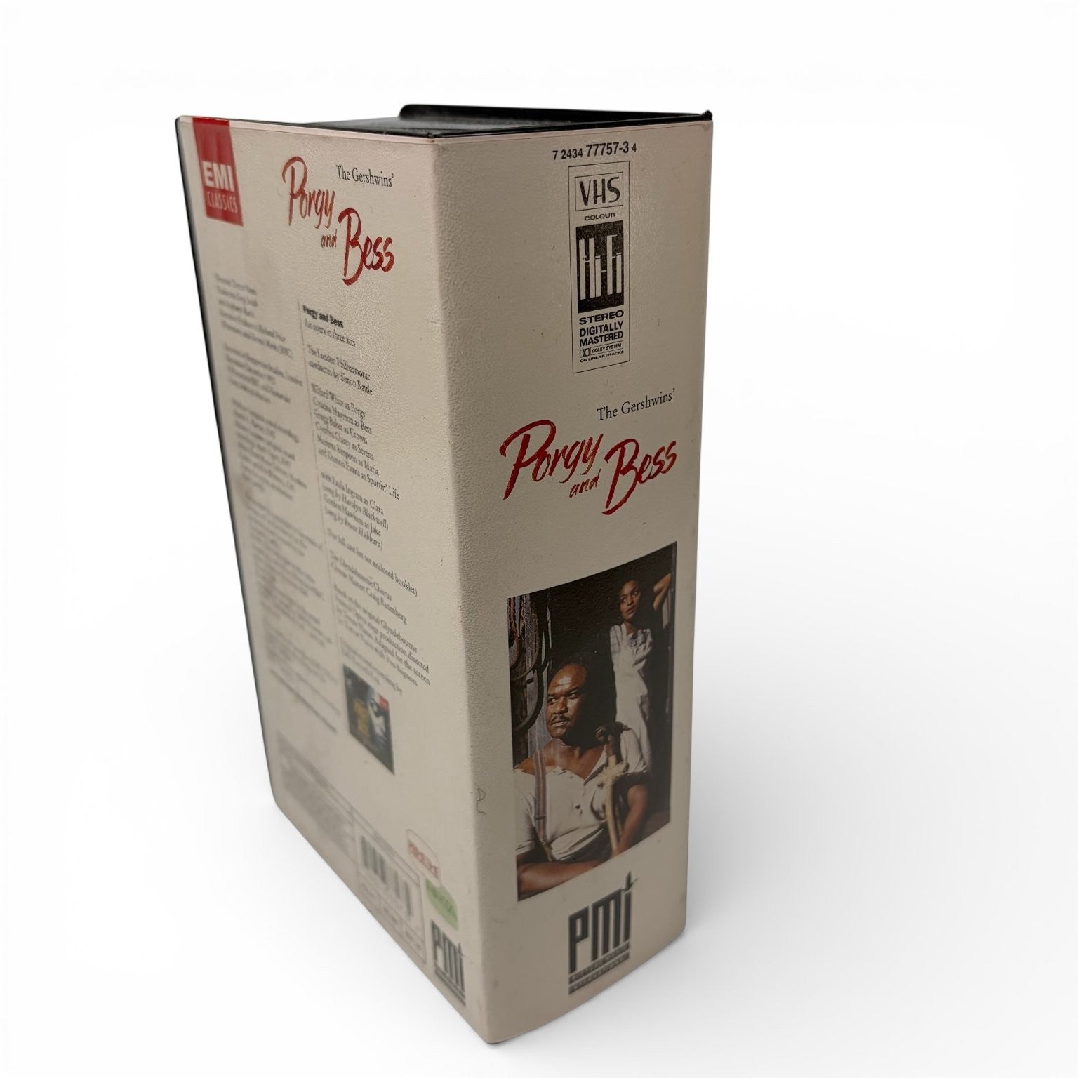 Porgy and Bess VHS 1993 Opera Musical 2-Tape Set EMI Classics Trevor Nunn