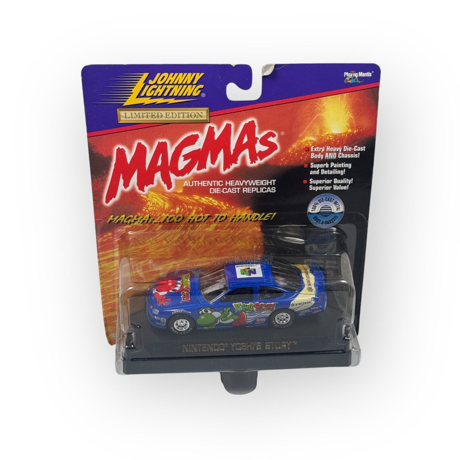 Johnny Lightning Yoshi's Story Car Nintendo 64 MAGMAs Limited Edition Diecast
