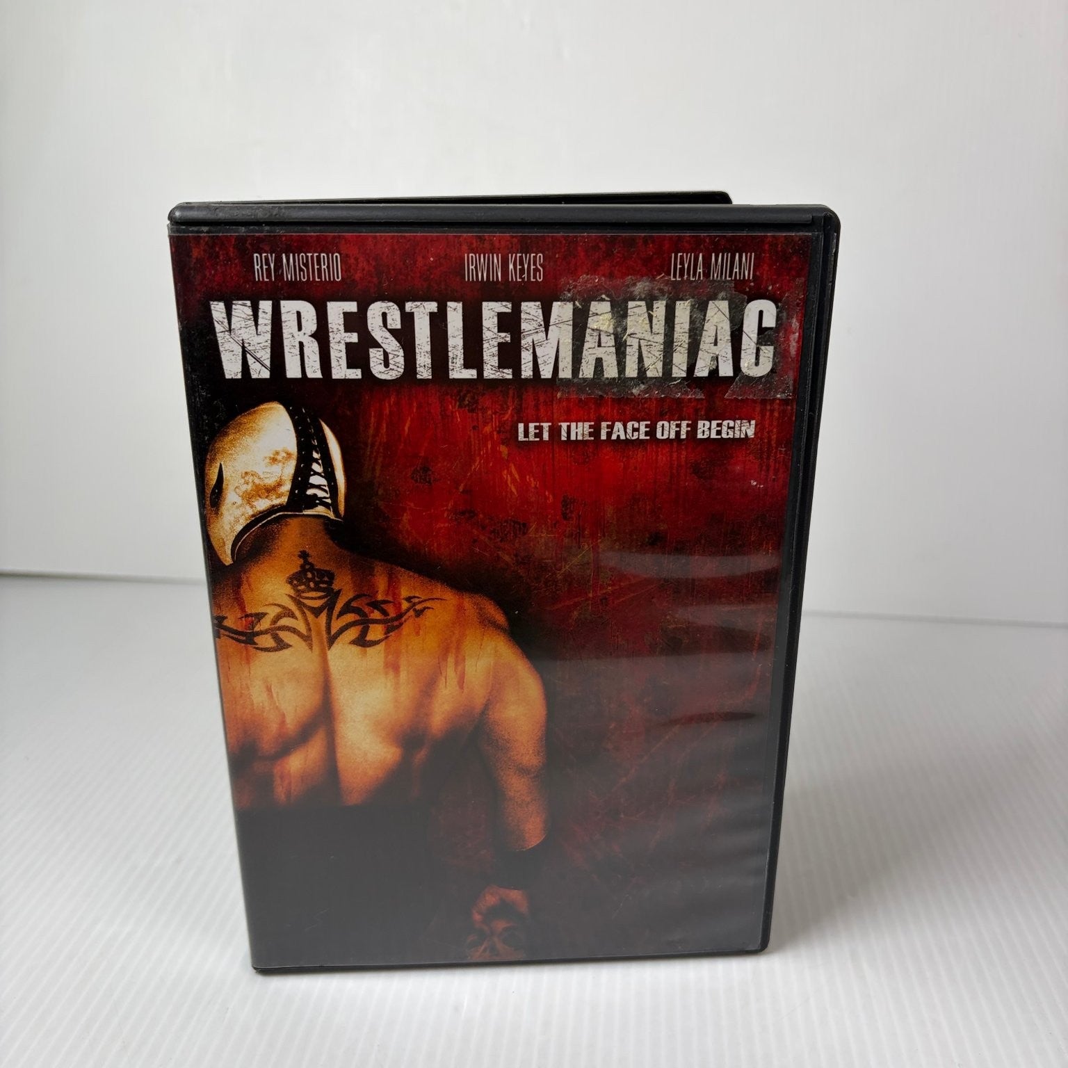 Wrestlemaniac DVD 2005 Rey Mysterio Irwin Keyes Leyla Milani Horror Slasher