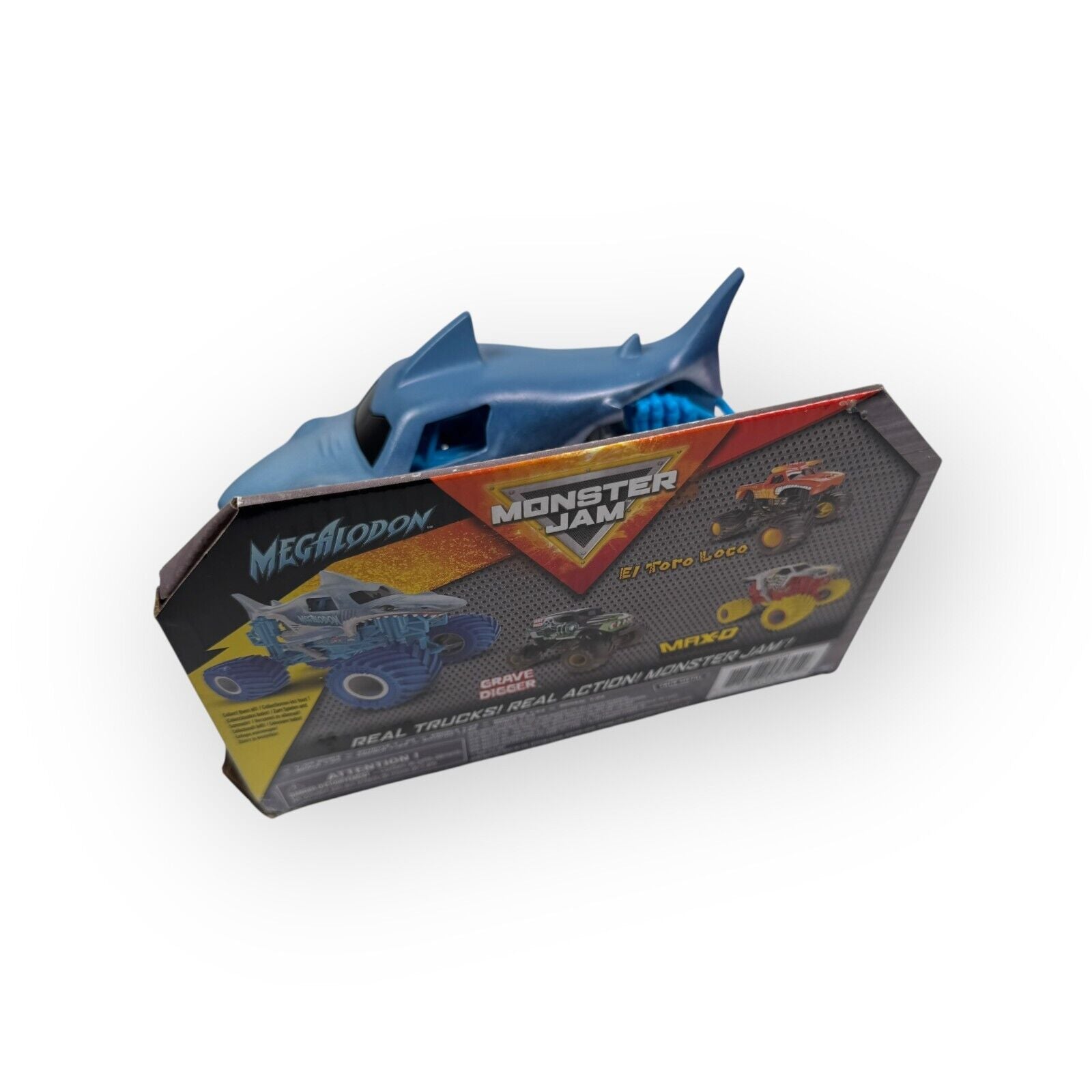 Monster Jam Truck MEGALODON 1:24 Scale Series 18 Spin Master New in Worn Box