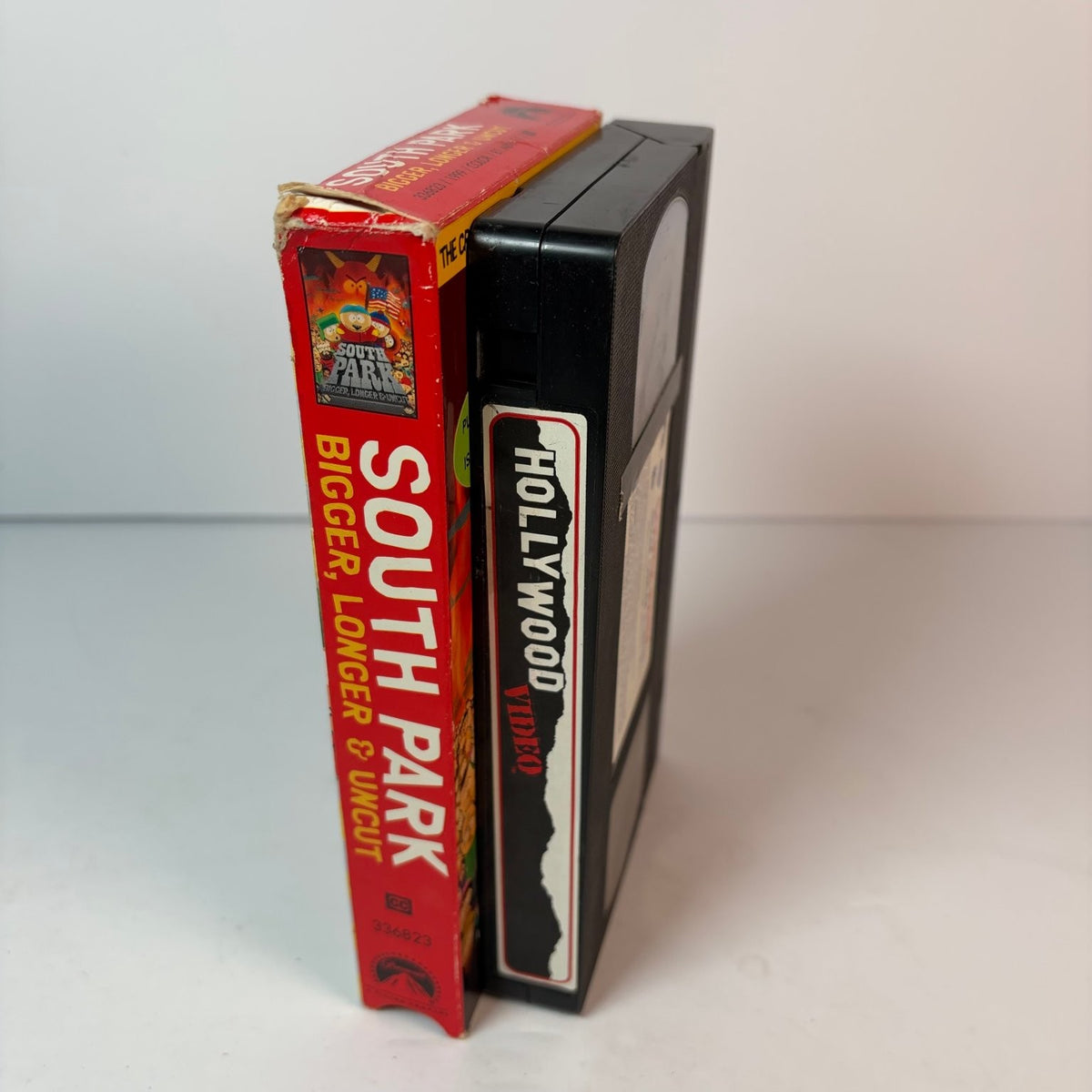 South Park Bigger Longer Uncut VHS 2000 Animated Musical RARE Rental Copy