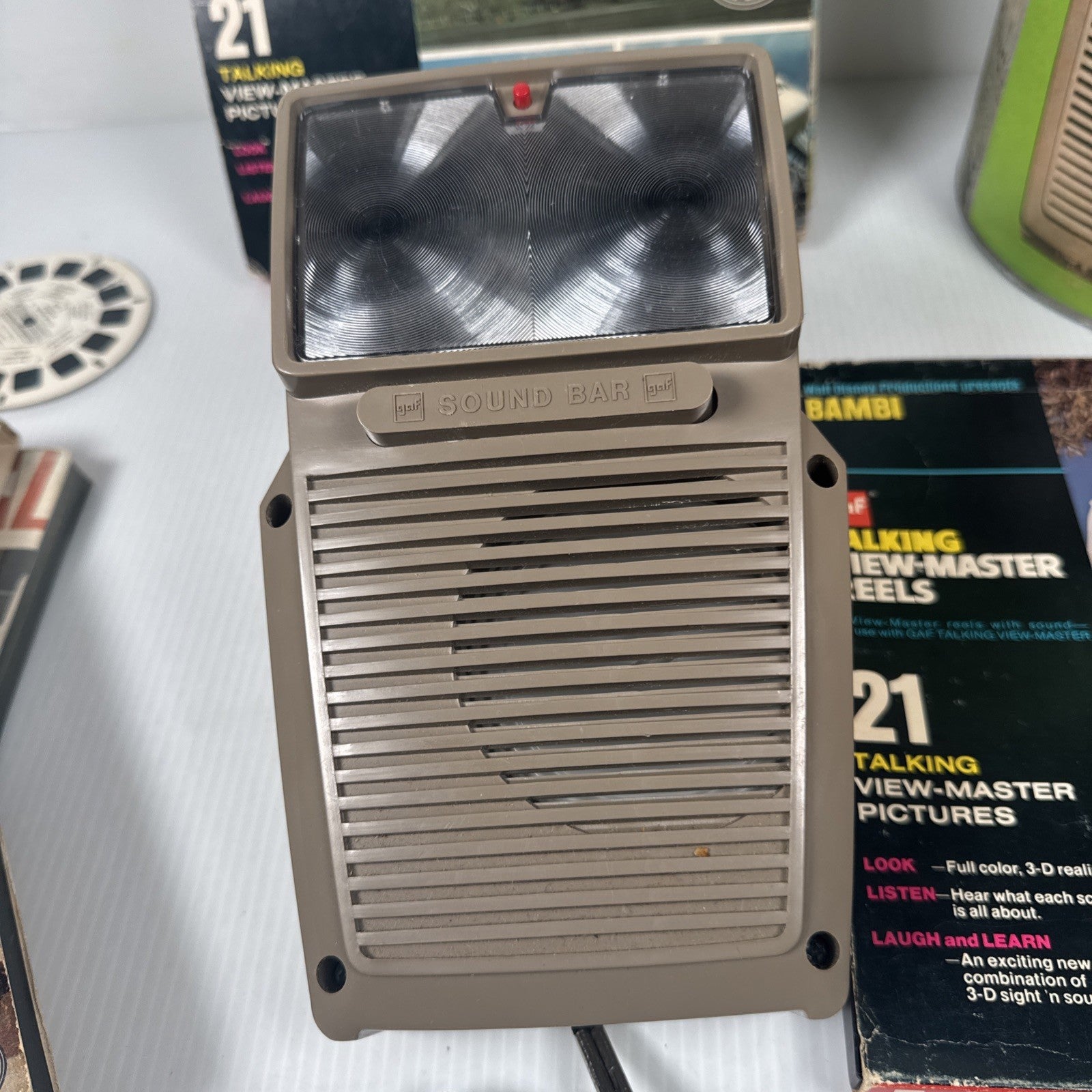 1970's GAF Talking View Master Lot Snoopy Bambi Happy Days & More (Read As Is)