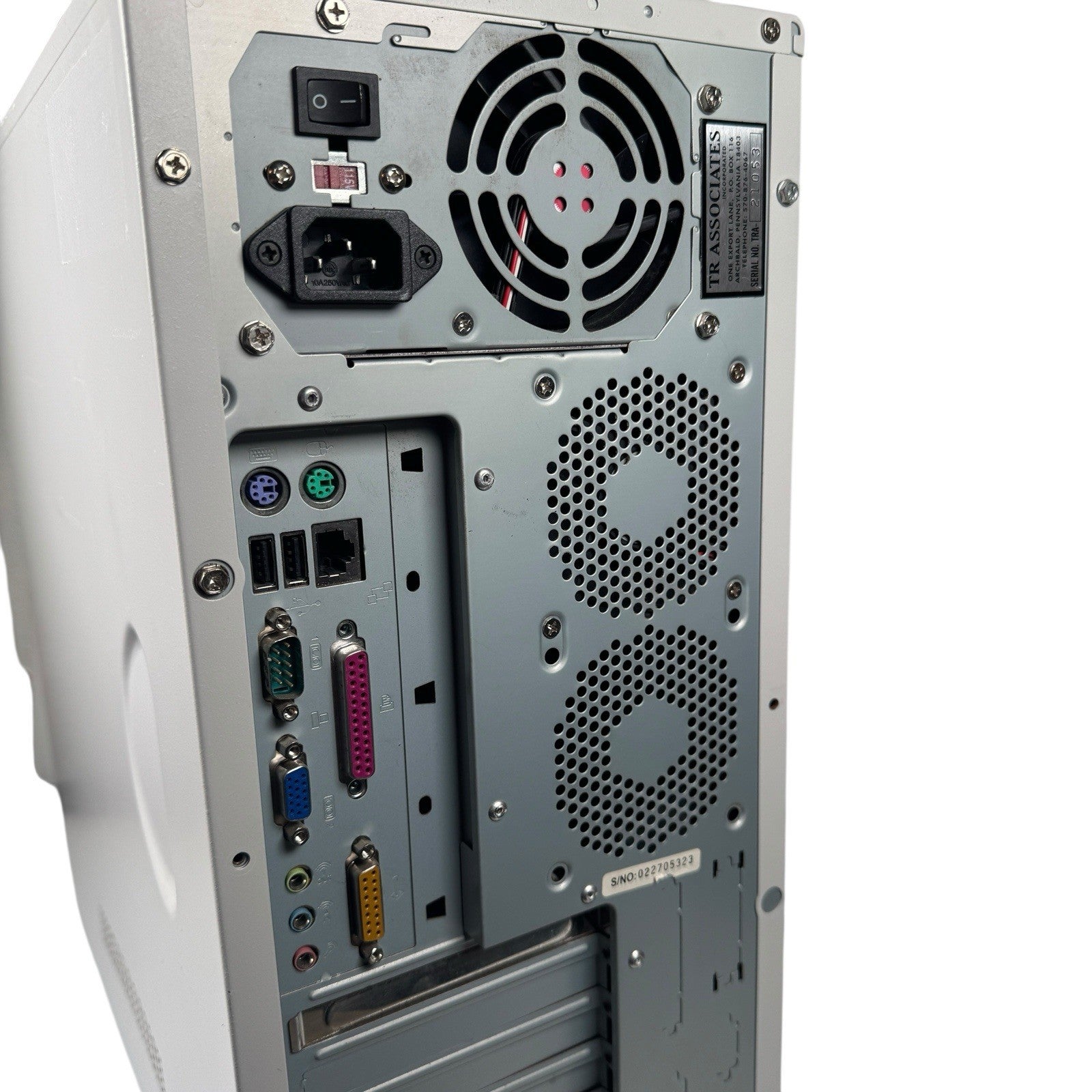 Vintage TRA Computer Pentium 4 Windows XP Desktop Tower Pennsylvania PC Builder