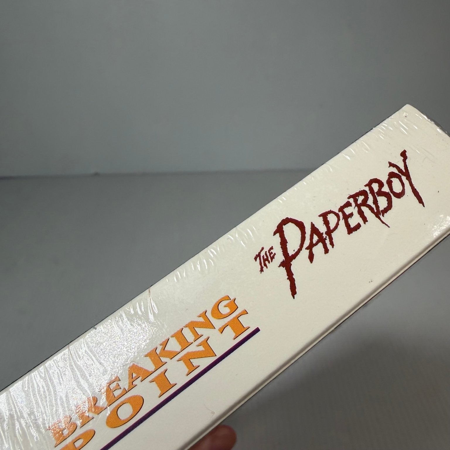 Breaking Point / The Paperboy VHS 1994 Thriller Horror Double Feature Sealed