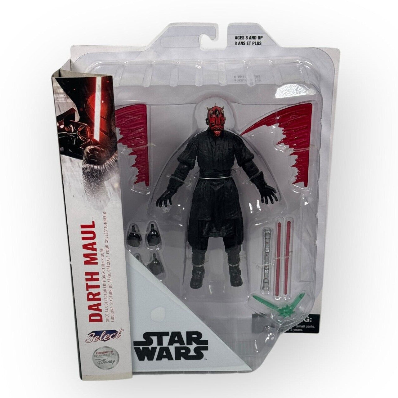 Star Wars Disney Exclusive Diamond Select Darth Maul 7in Action Figure Brand New