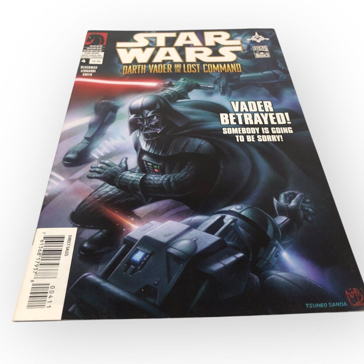 Star Wars Darth Vader and the Lost Command Issue #4 Dark Horse Comics