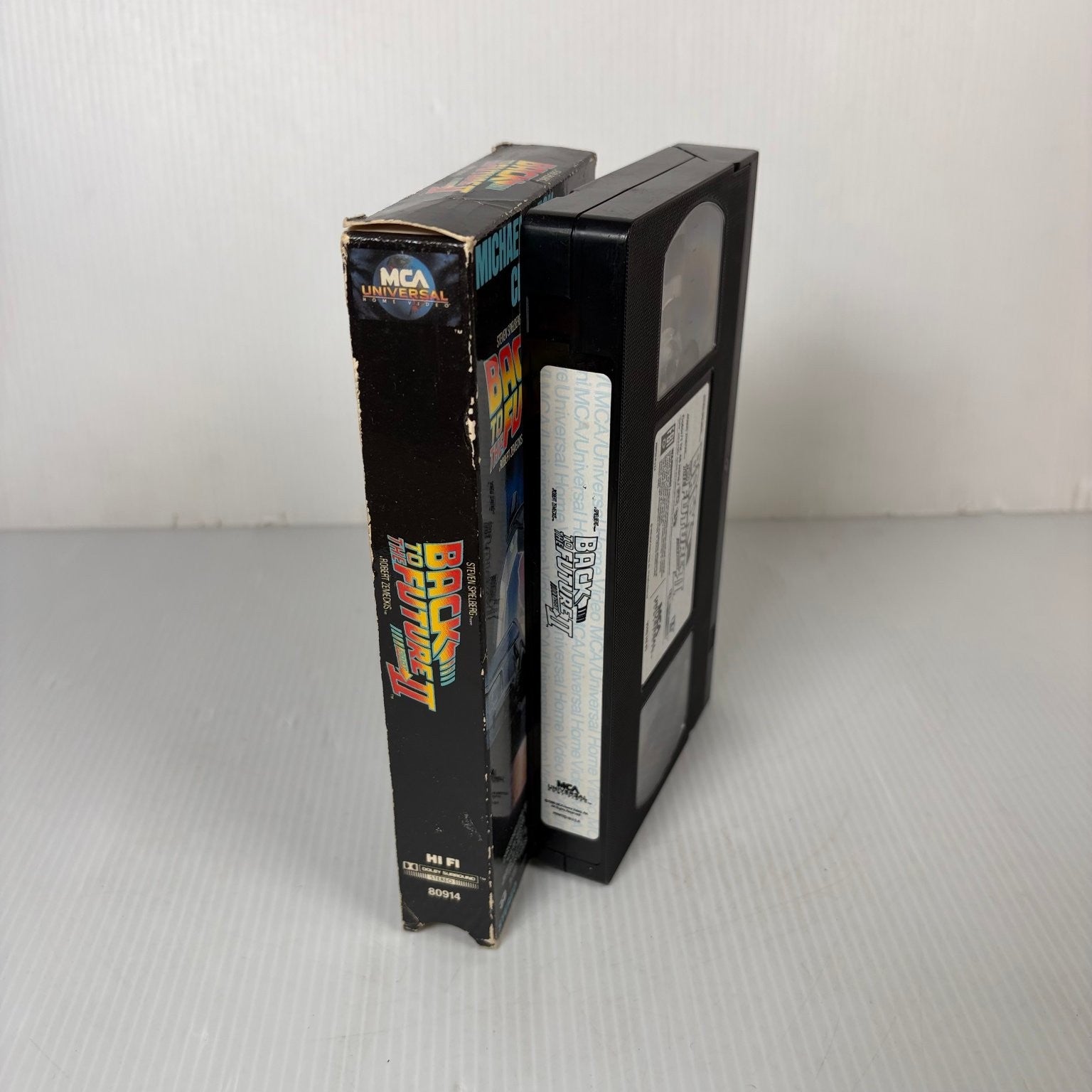 Back to the Future Part II VHS 1989 Sci-Fi Comedy MCA Universal