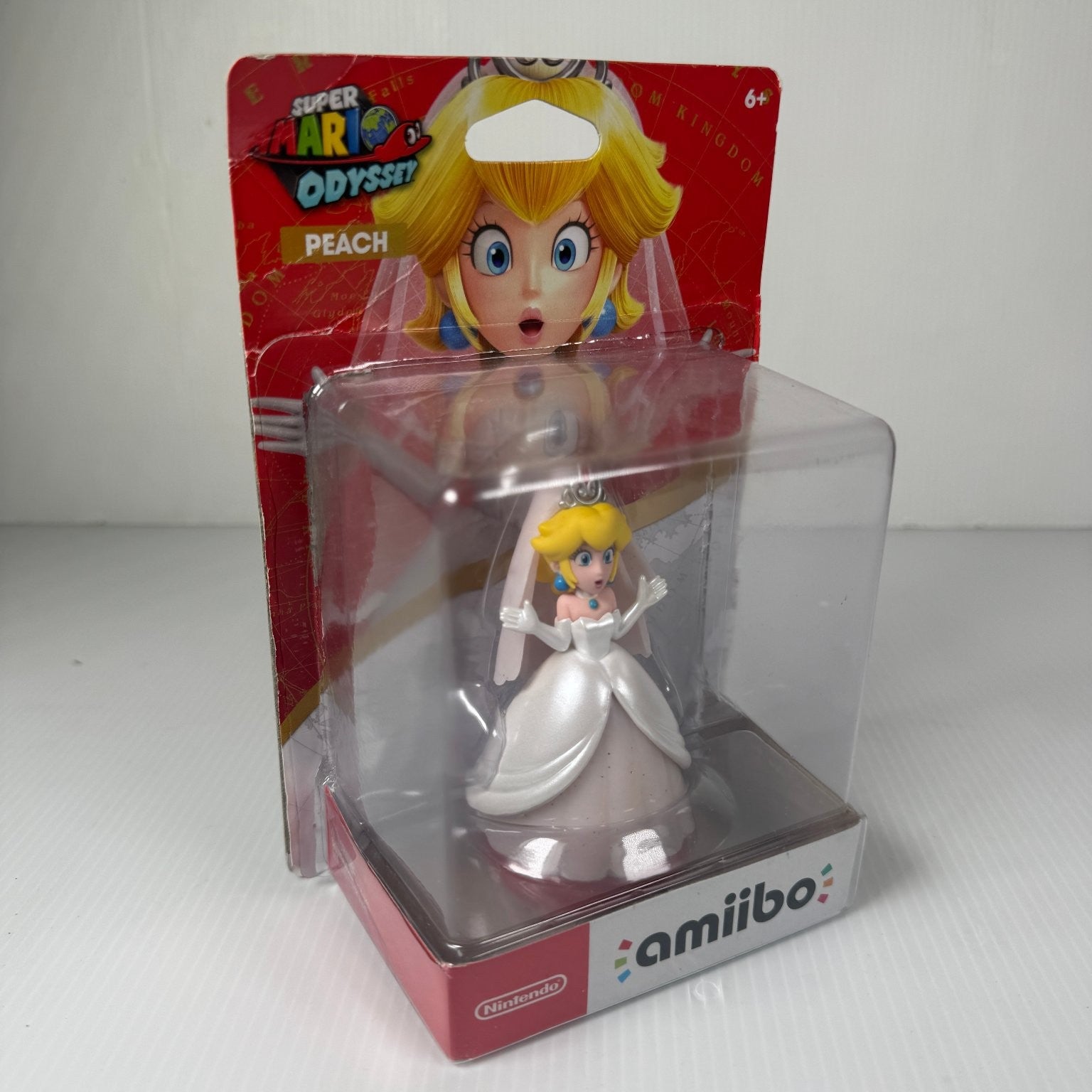Nintendo Super Mario Odyssey Peach Amiibo Figure for Switch 3DS Wii U
