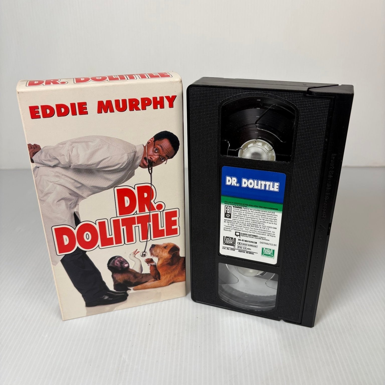 Dr. Dolittle VHS 1998 Family Comedy Eddie Murphy 20th Century Fox