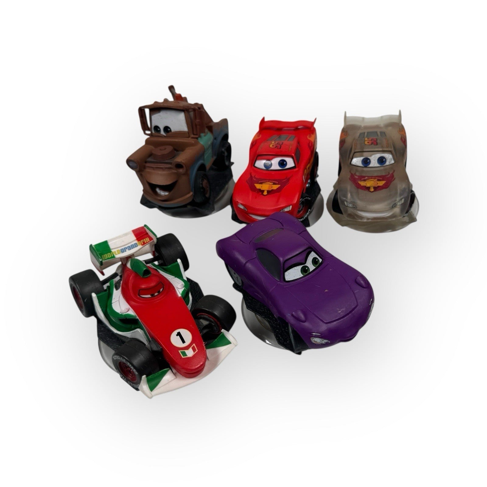 Lot of 5 Disney Infinity Pixar Cars Figure Lot Of 5 Crystal Mcqueen & More