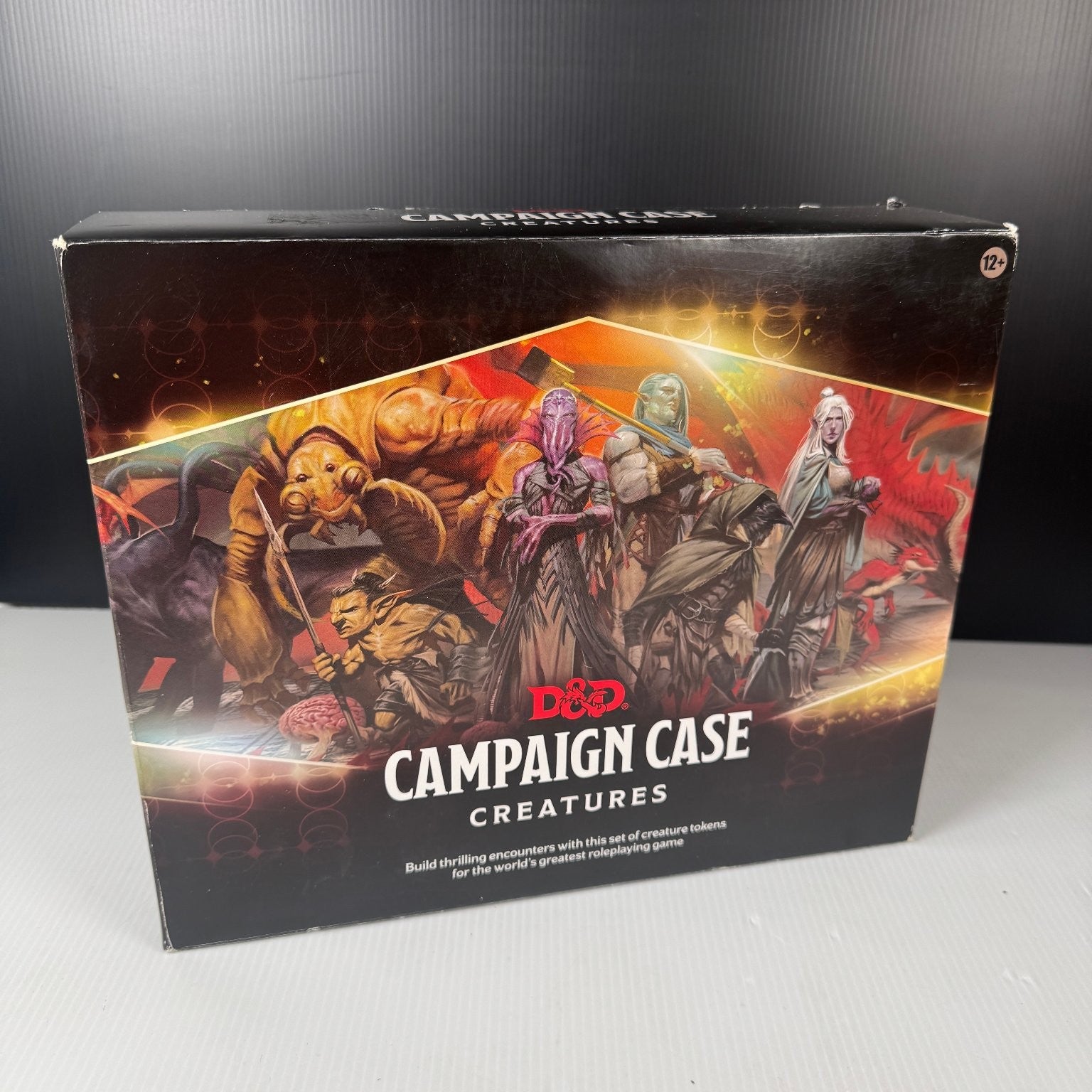 Dungeons & Dragons Campaign Case Creatures Storage Box Set Tokens 2022