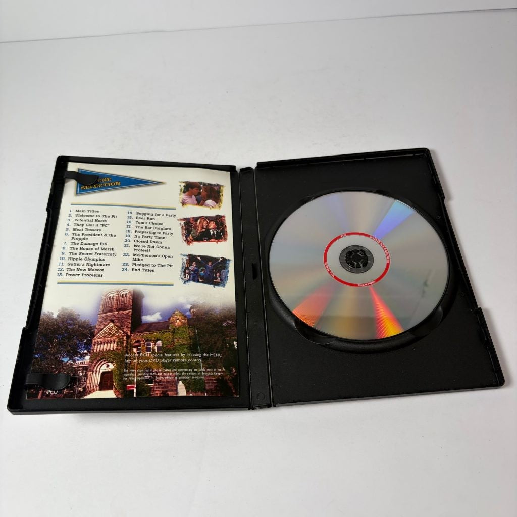 PCU DVD Jeremy Piven David Spade 1994 College Comedy Fox Full Screen Widescreen