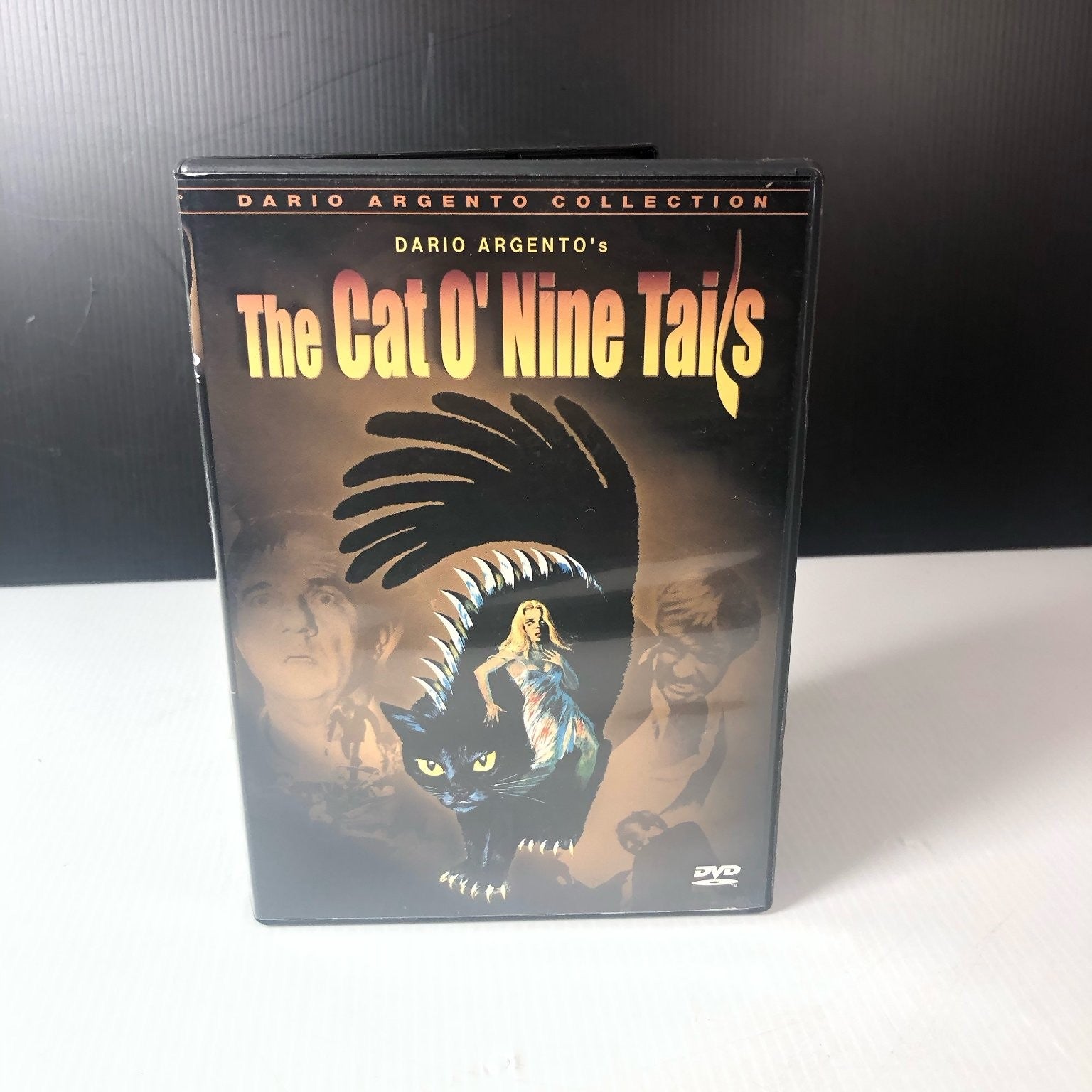 The Cat O' Nine Tails DVD 1971 Dario Argento Collection Karl Malden Giallo