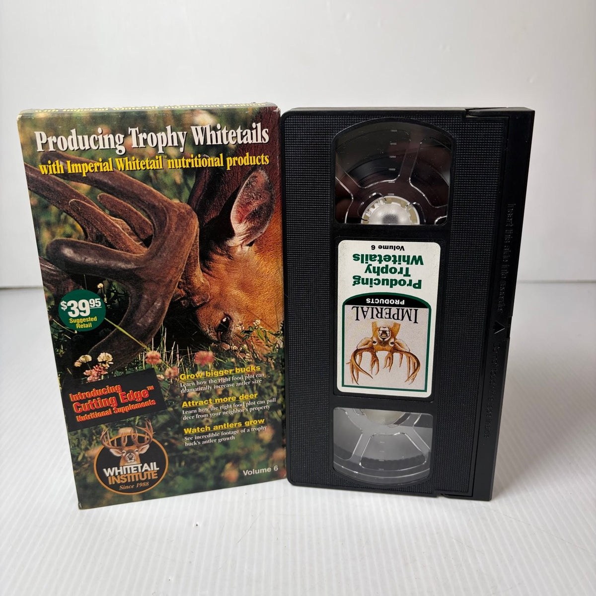 Producing Trophy Whitetails Volume 6 VHS Hunting Educational Whitetail Institute