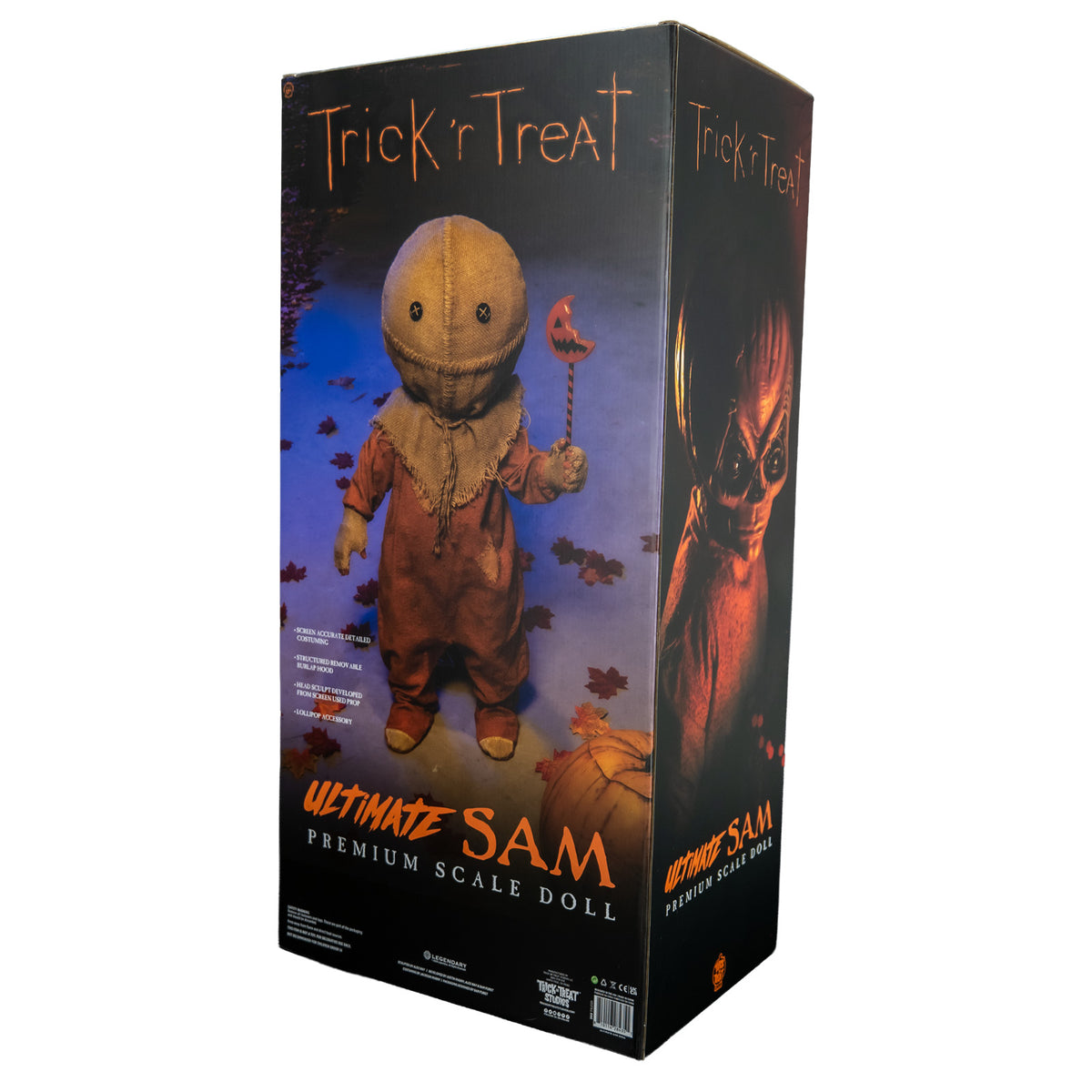 Trick R Treat Ultimate Sam Premium Scale Doll by Trick or Treat Studios