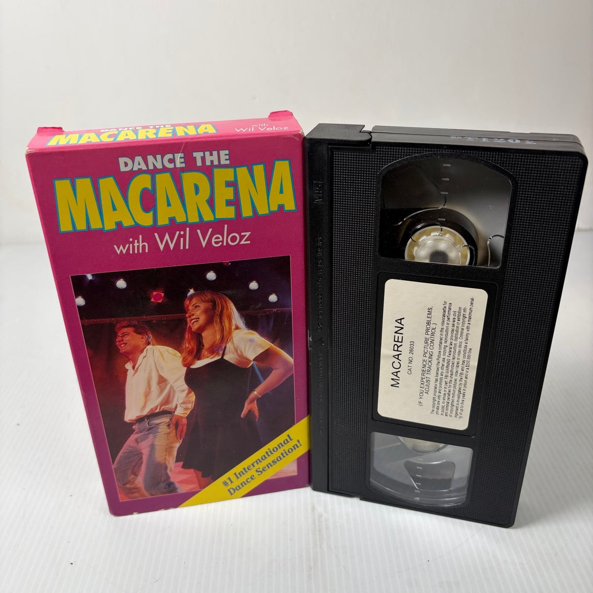 Macarena Dance The Wil Veloz VHS 1996 Latin Dance Instructional Quality Video