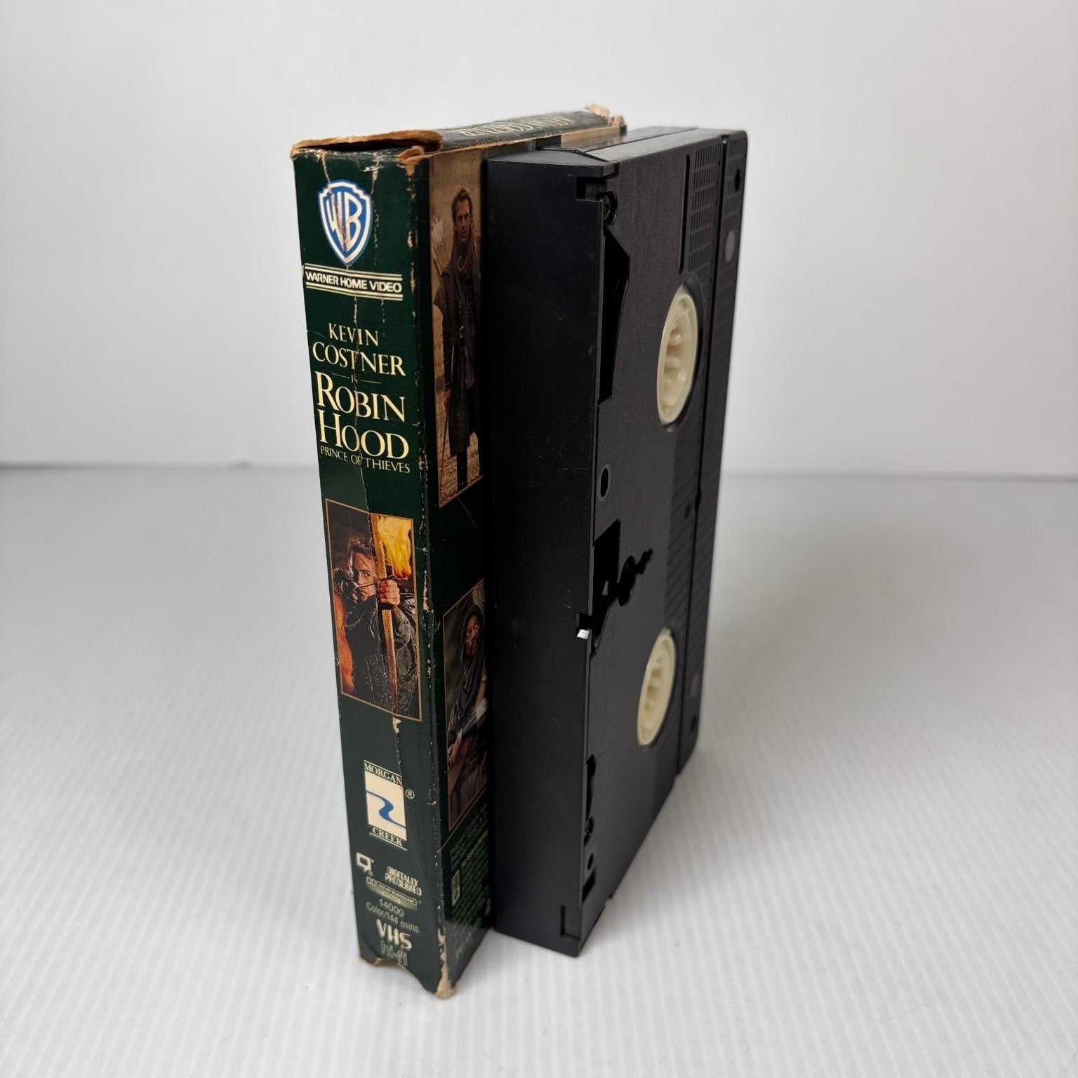 Robin Hood Prince of Thieves VHS 1991 Adventure Kevin Costner Warner Home Video