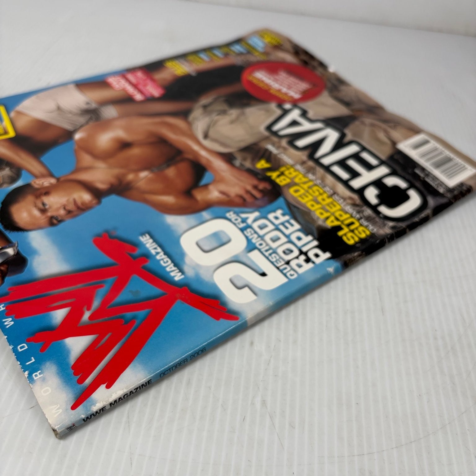 WWE Magazine October 2006 John Cena The Marine Wrestling Pop Culture