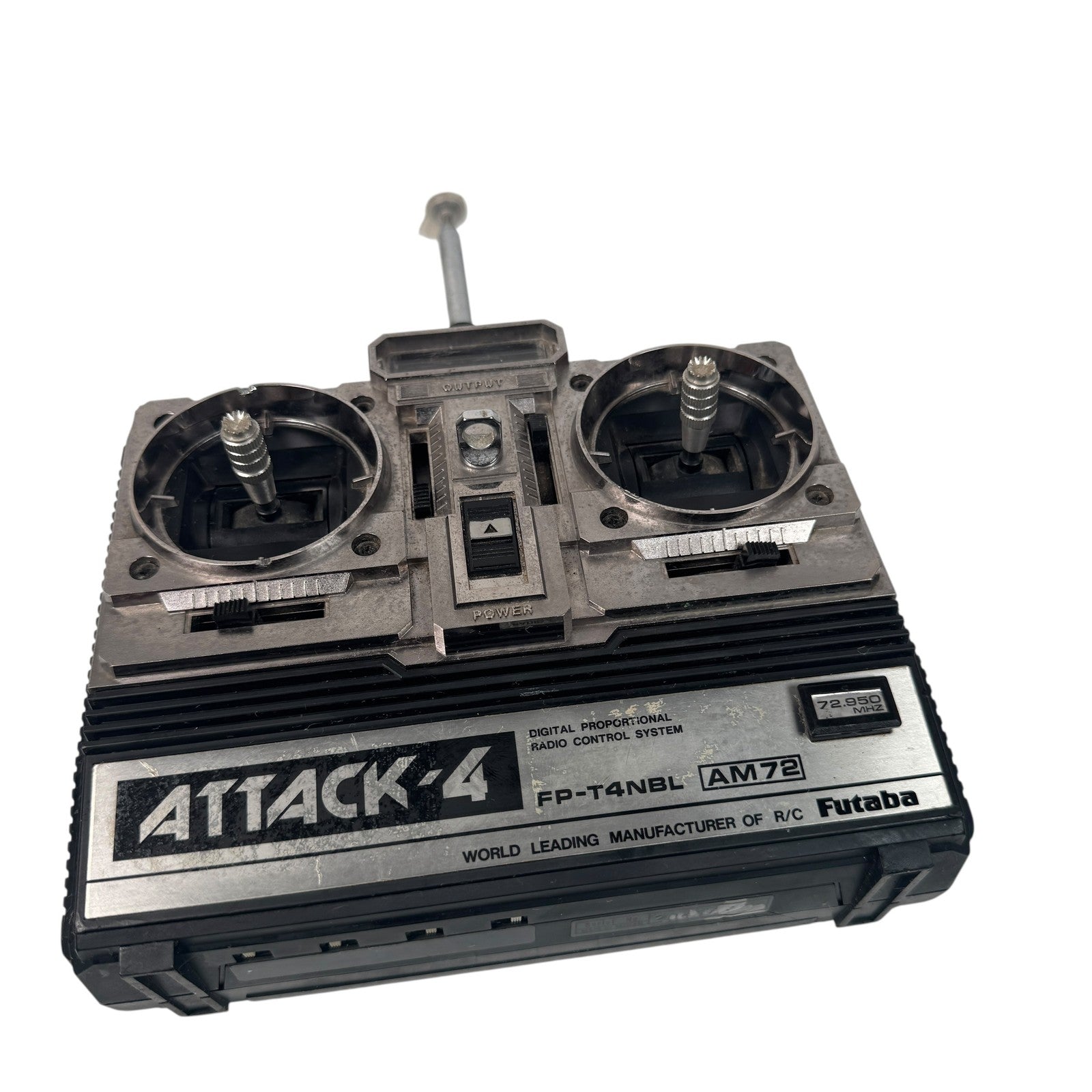 Futaba Attack-4 FP-T4NBL & Spektrum DX5e RC Transmitters Lot AS IS Untested