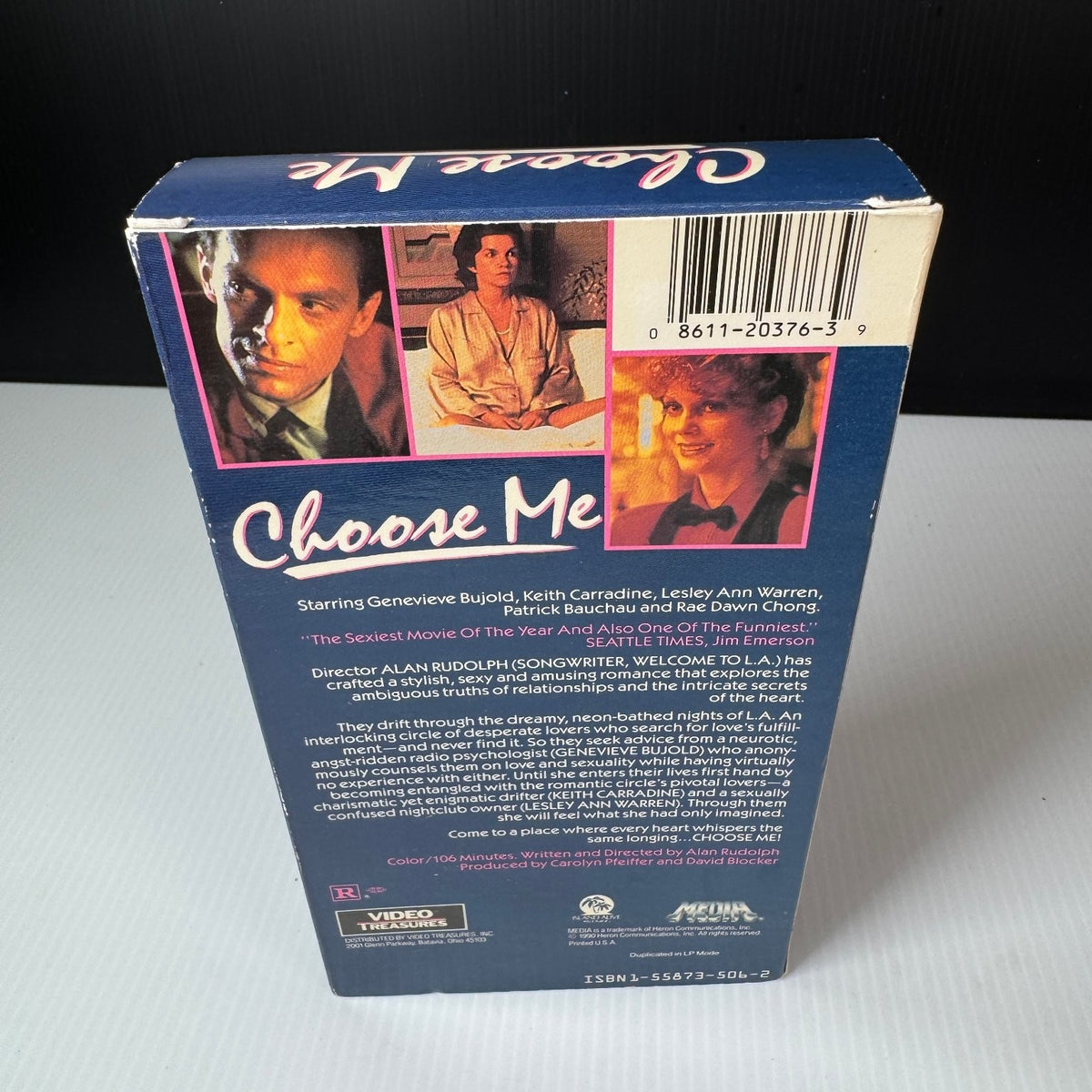 Choose Me VHS 1984 Romance Comedy Original Release Media Studio