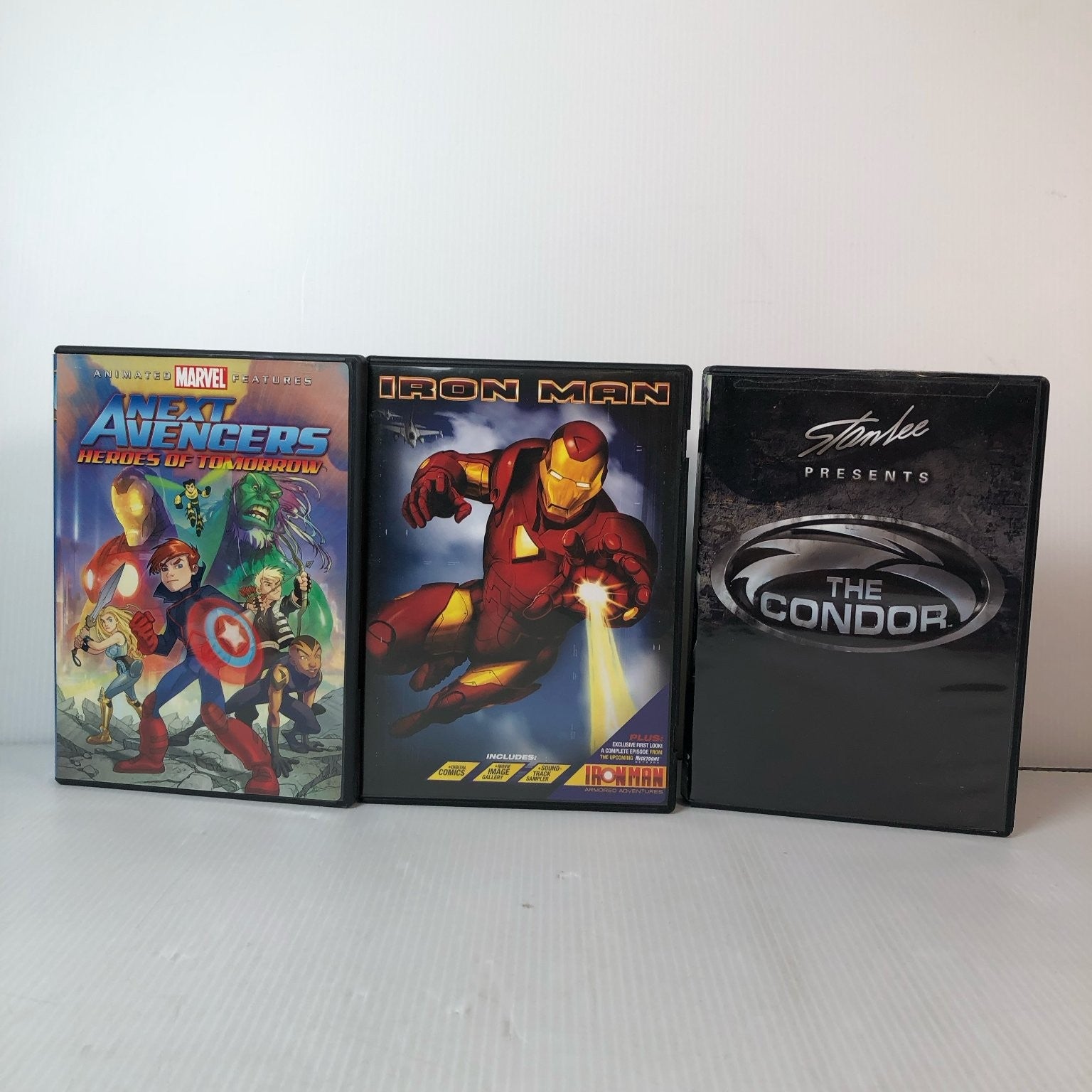 Lot of 9 Superhero & Comic Book Animated DVDs X-Men, He-Man, Hellboy & More