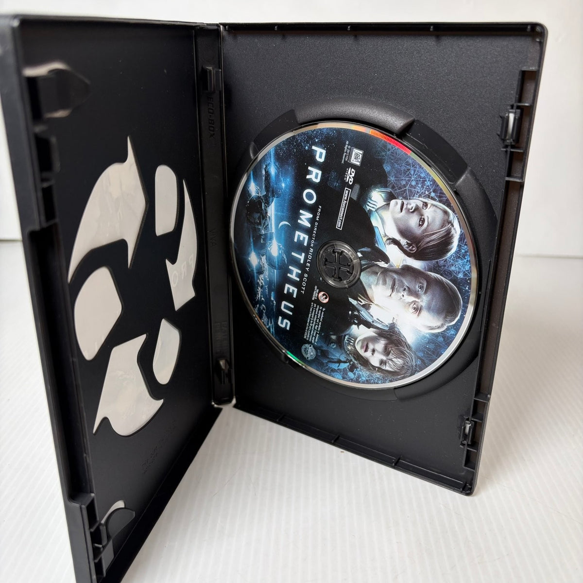 Prometheus DVD 2012 Ridley Scott Charlize Theron Fassbender Noomi Rapace Sci-Fi